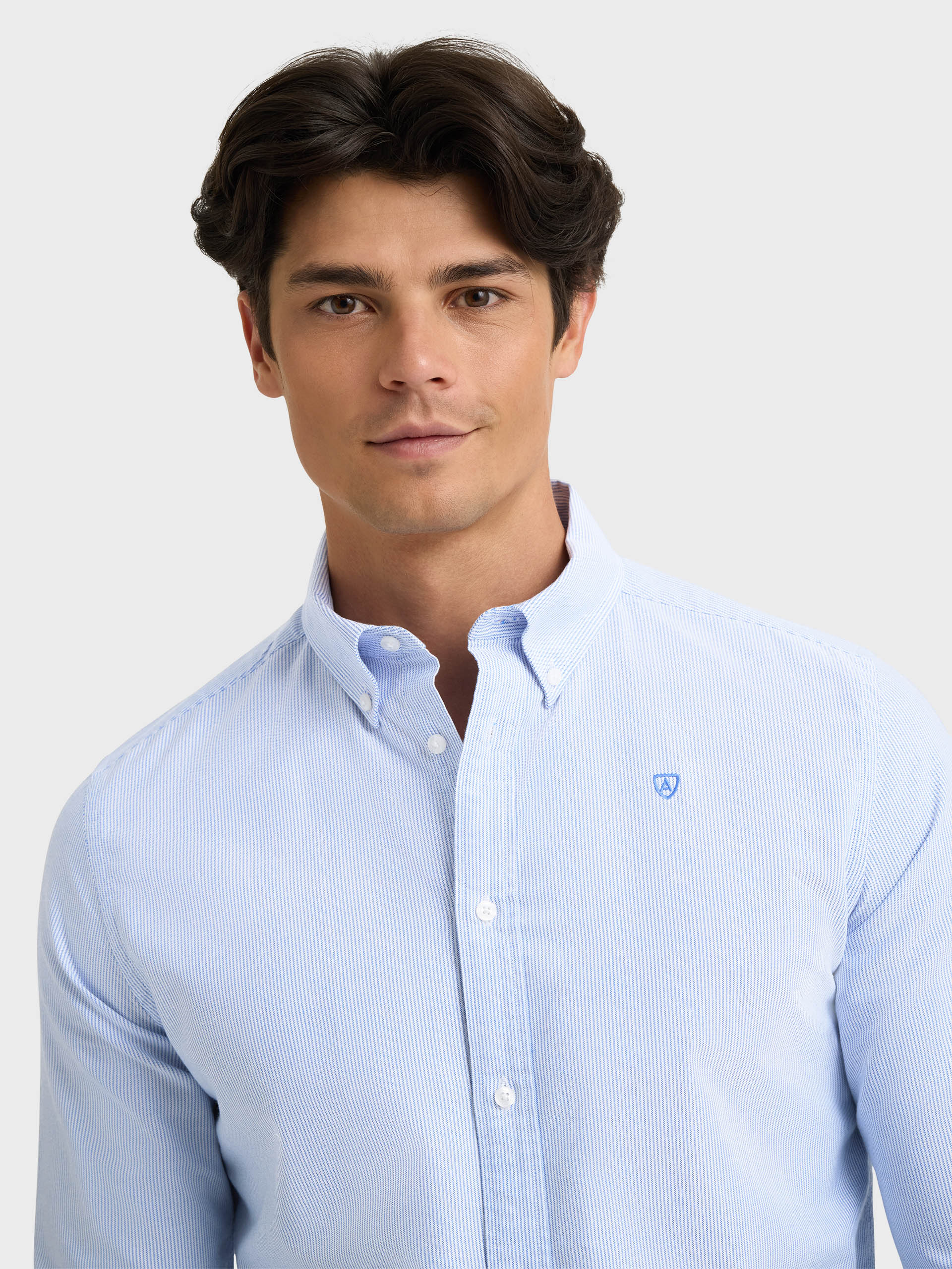 CAMISA OXFORD MIL RAYAS