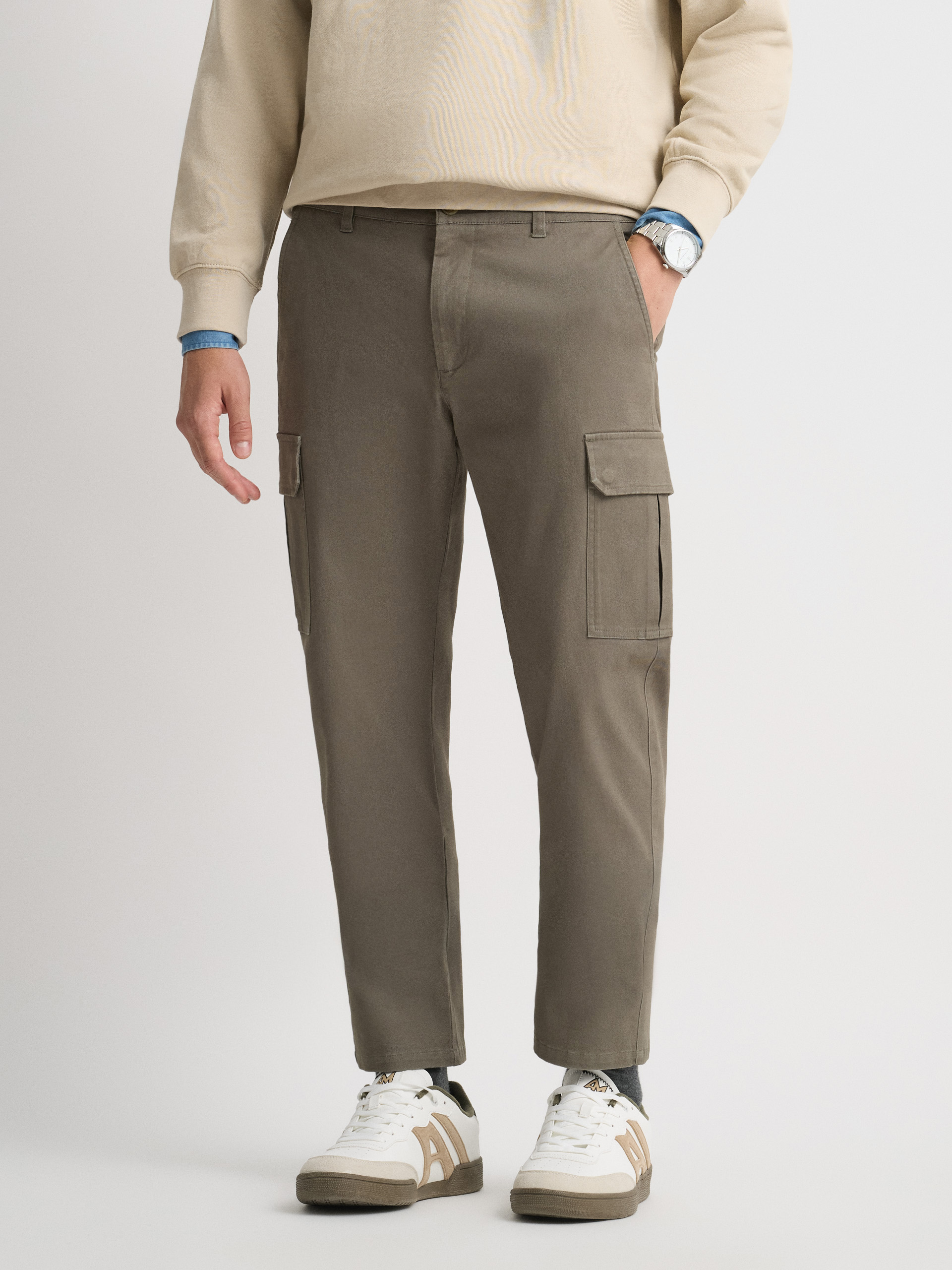 PANTALON CARGO URBAN VERDE