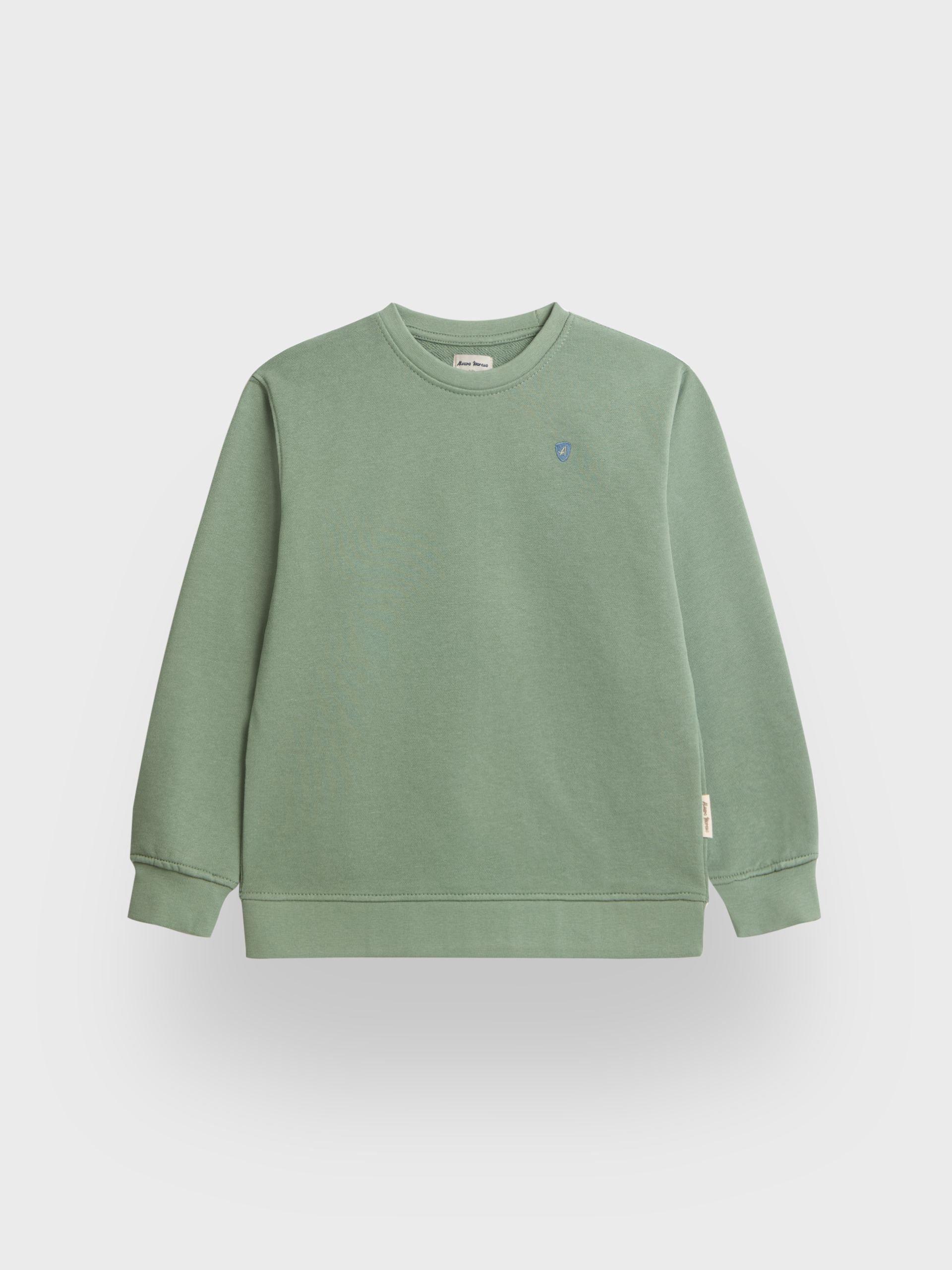 SUDADERA BASIC KIDS VERDE