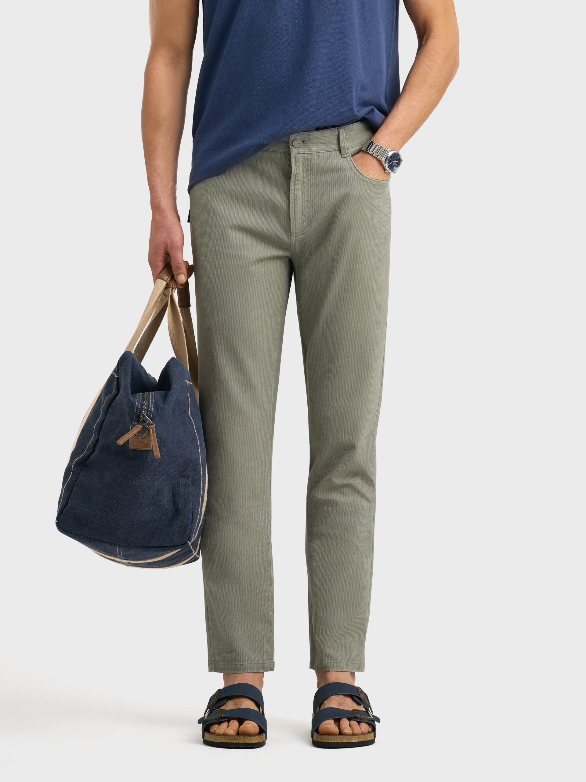 PANTALON MORGAN 5PKT VERDE