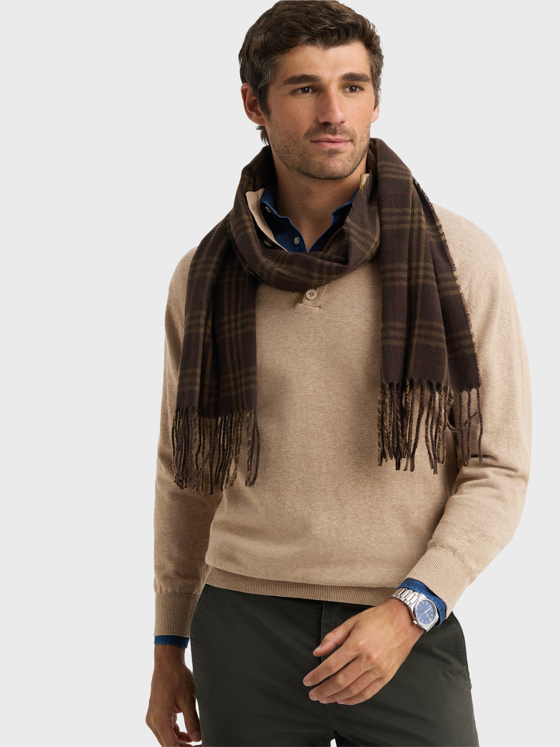 JERSEY BUTTON COLLAR