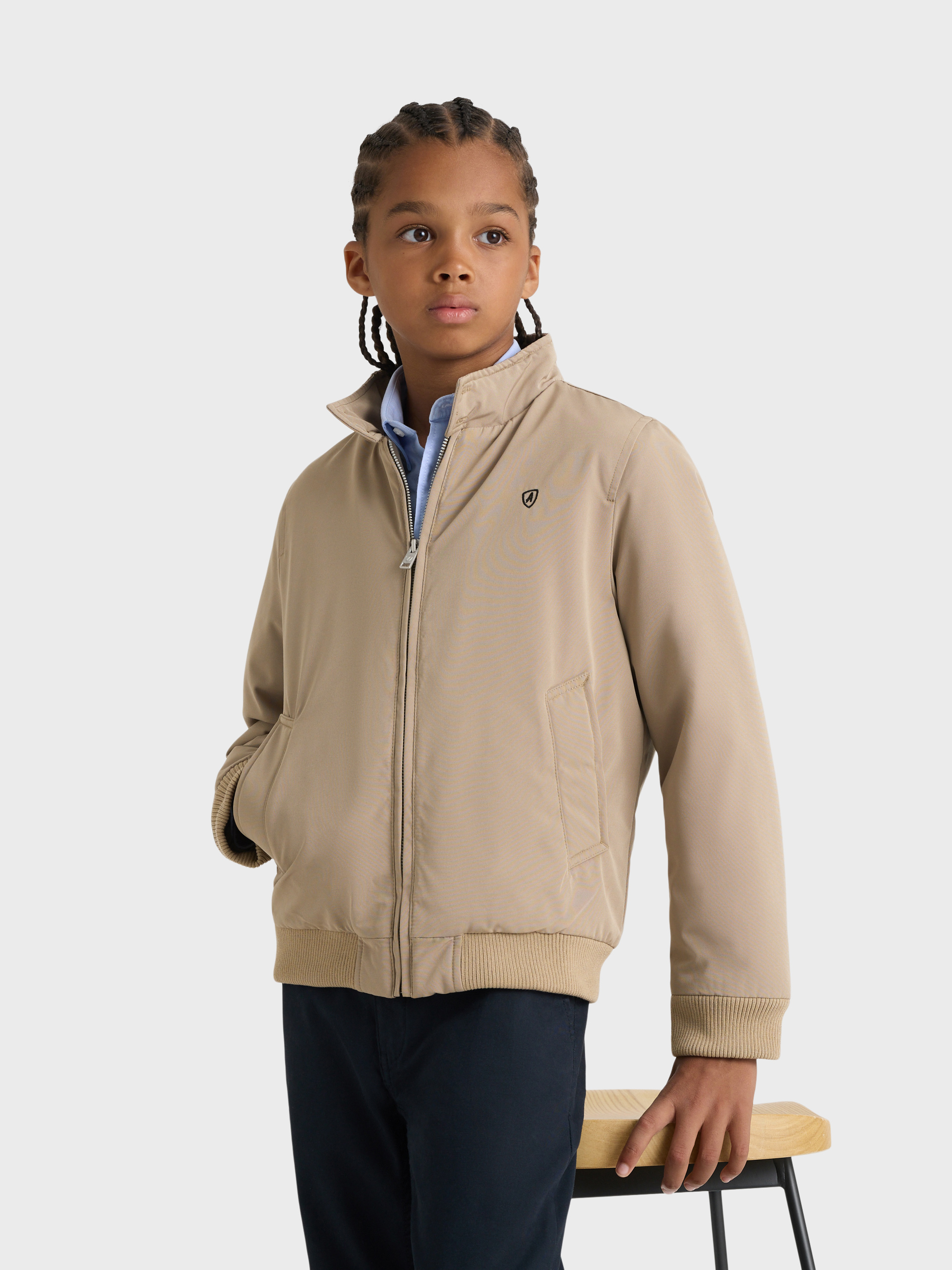 CAZADORA SMART KIDS BEIGE