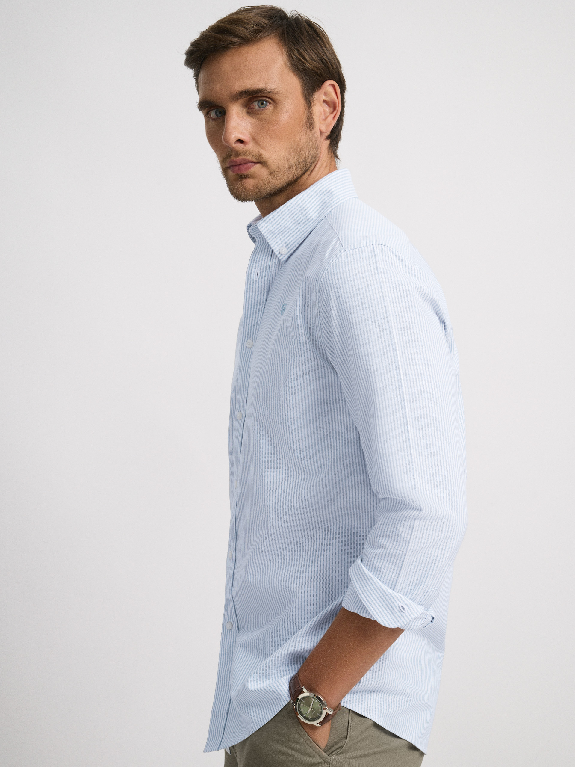 CAMISA OXFORD STRIPES