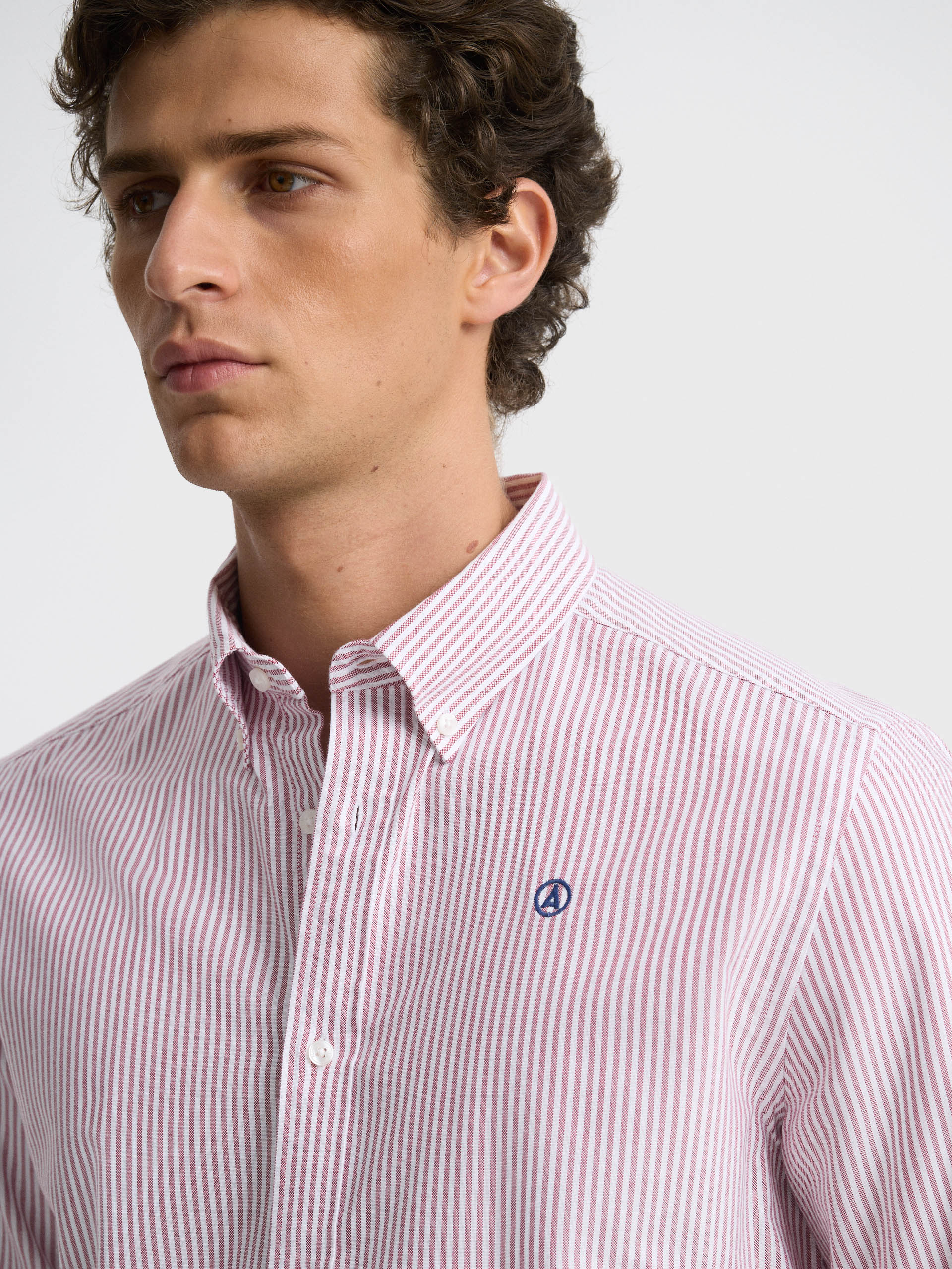 CAMISA OXFORD KODAC BURDEOS