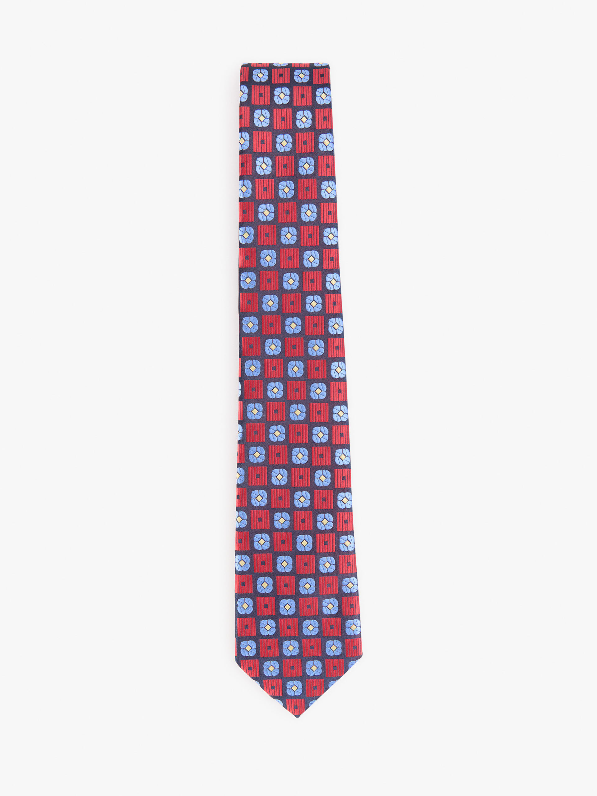 CORBATA JACQUARD MF AZUL