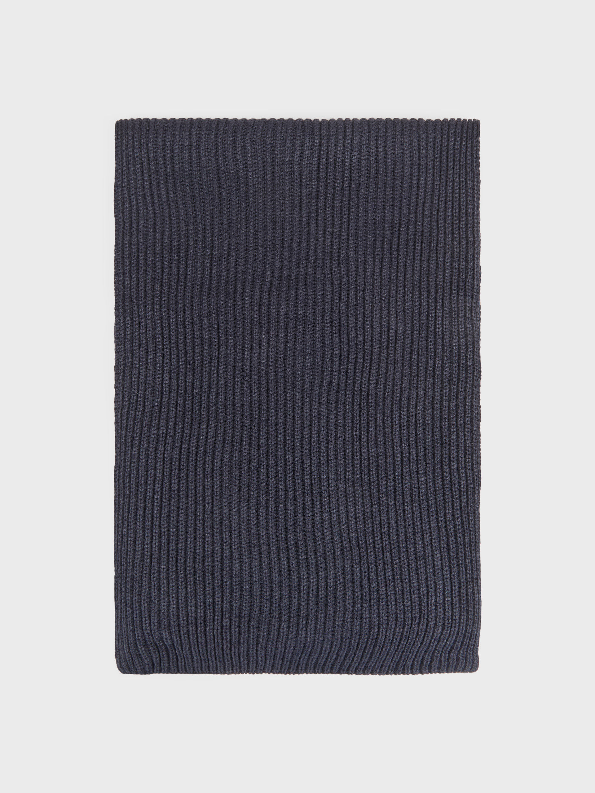 BUFANDA PUNTO AZUL MARINO