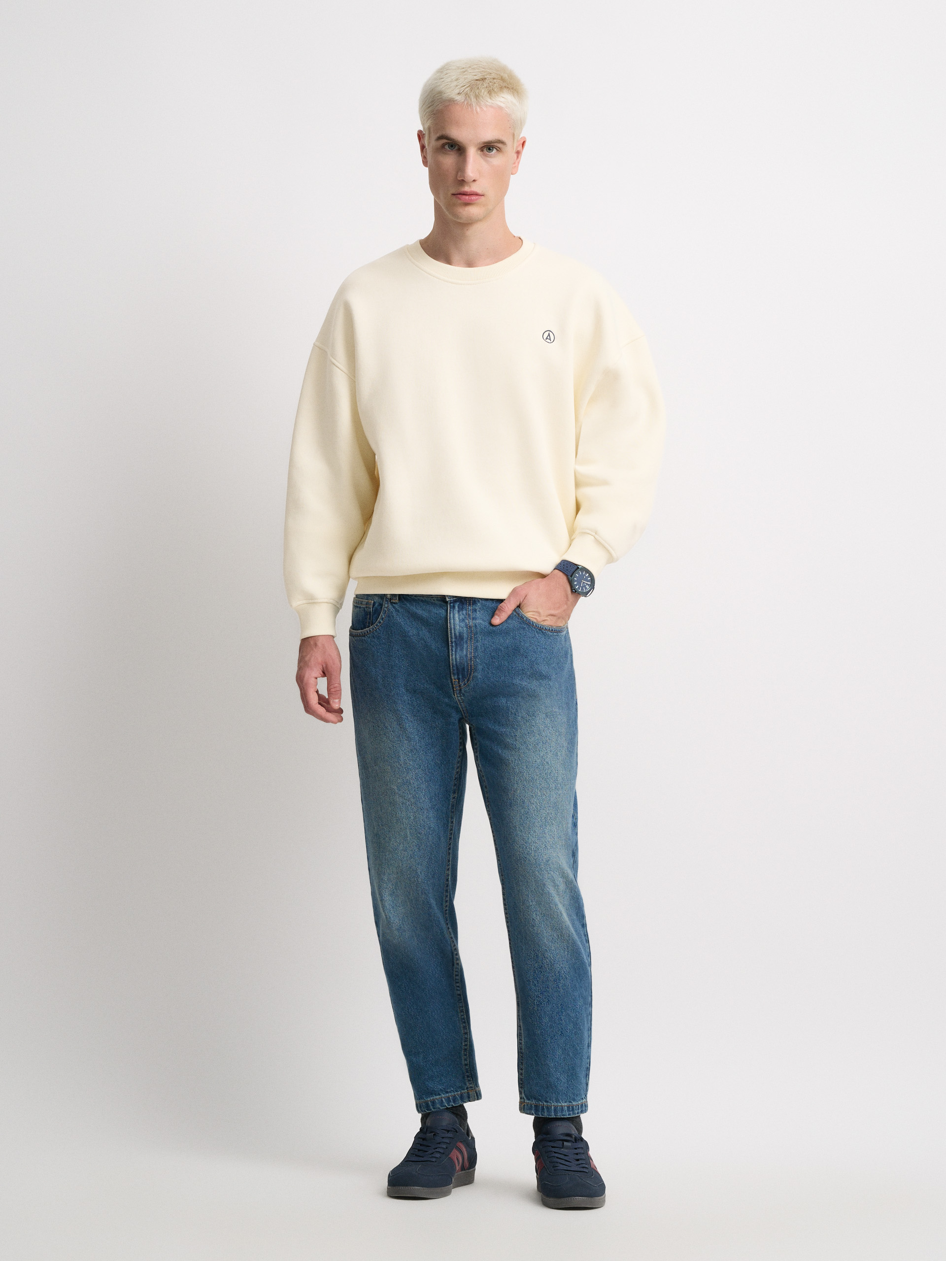 SUDADERA BASICA OVERSIZE