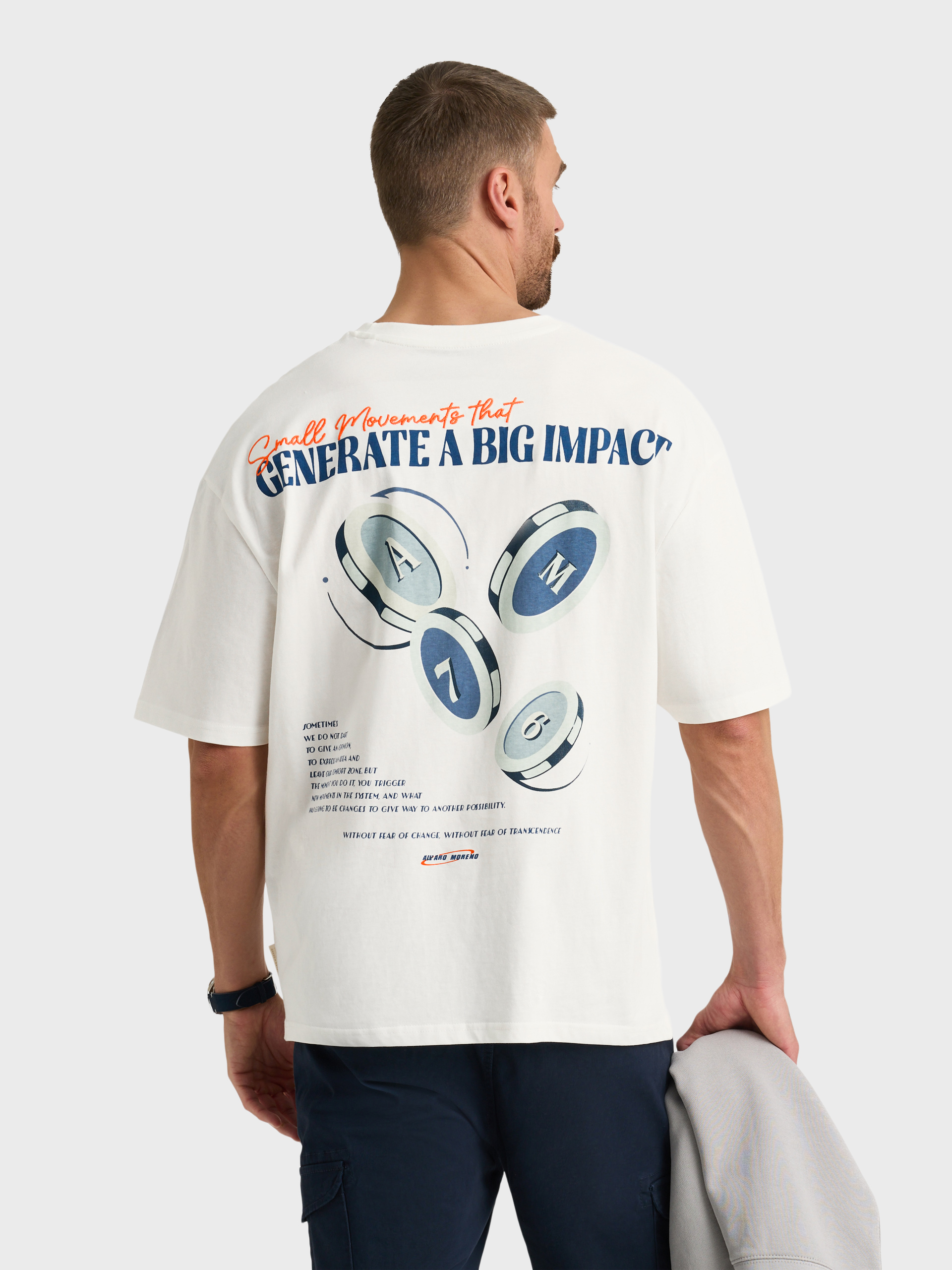 CAMISETA IMPACT BLANCO