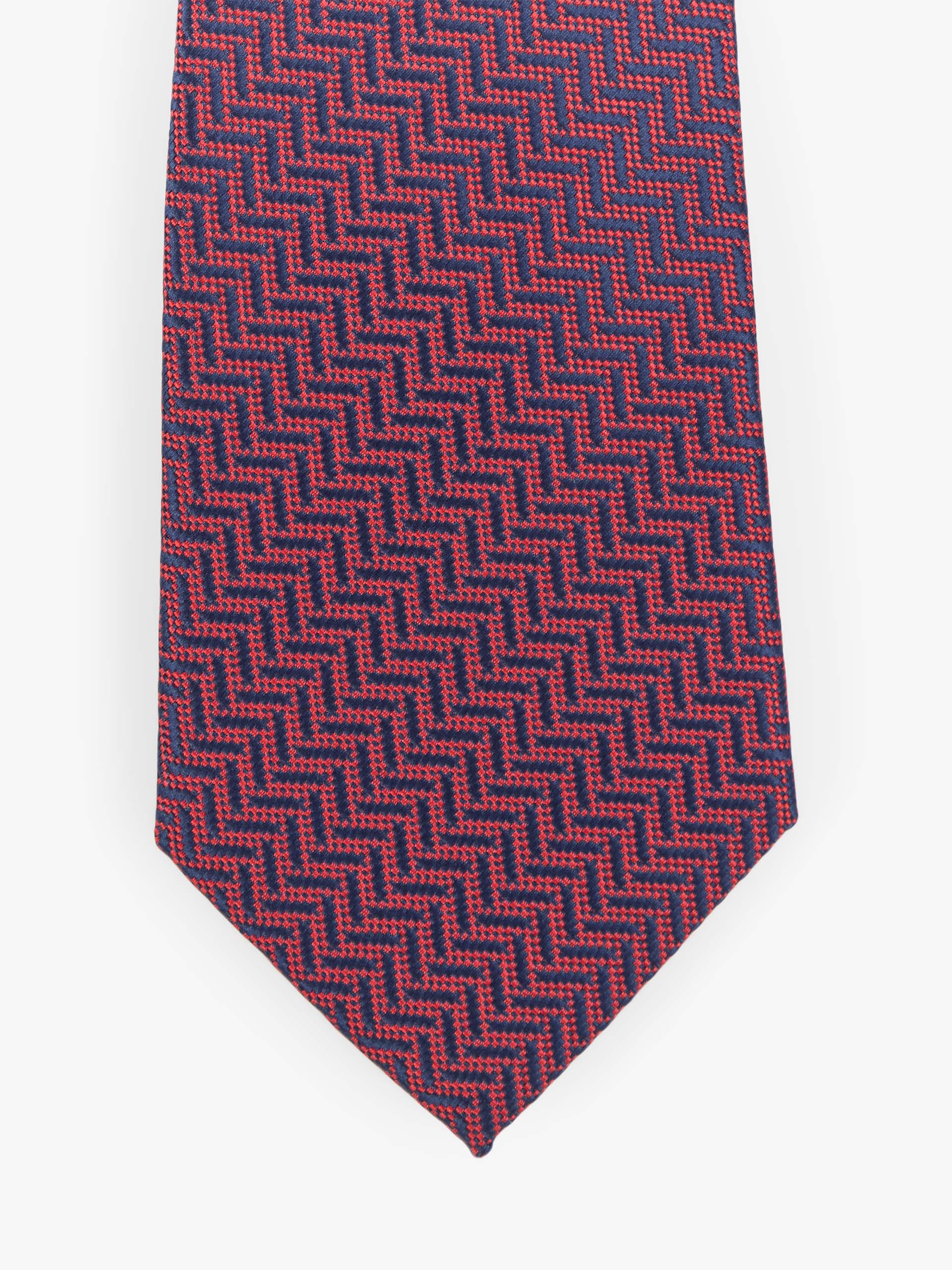 CORBATA JACQUARD MF ROJO