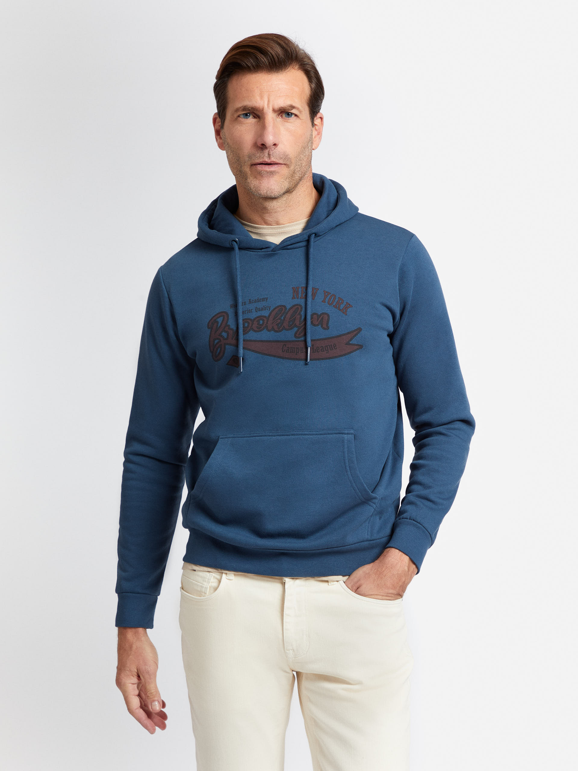 SUDADERA BROOKLYN AZUL