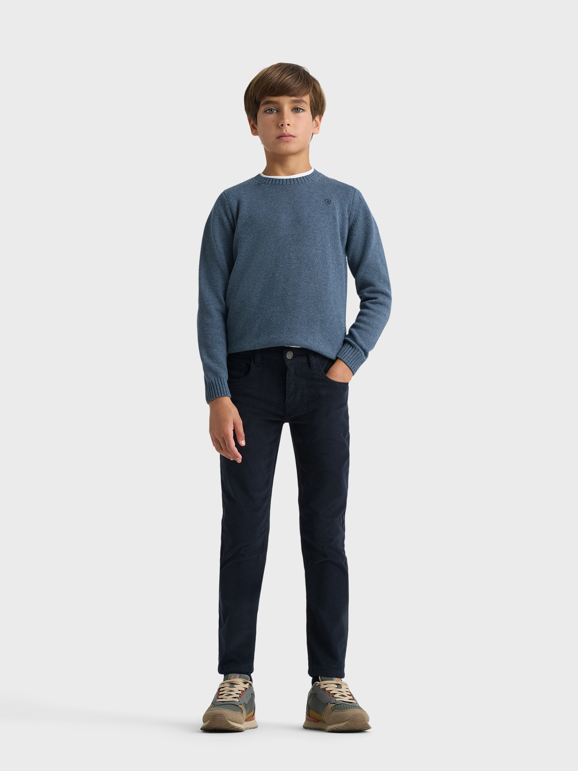 PANTALON MICROPANA KIDS AZUL MARINO