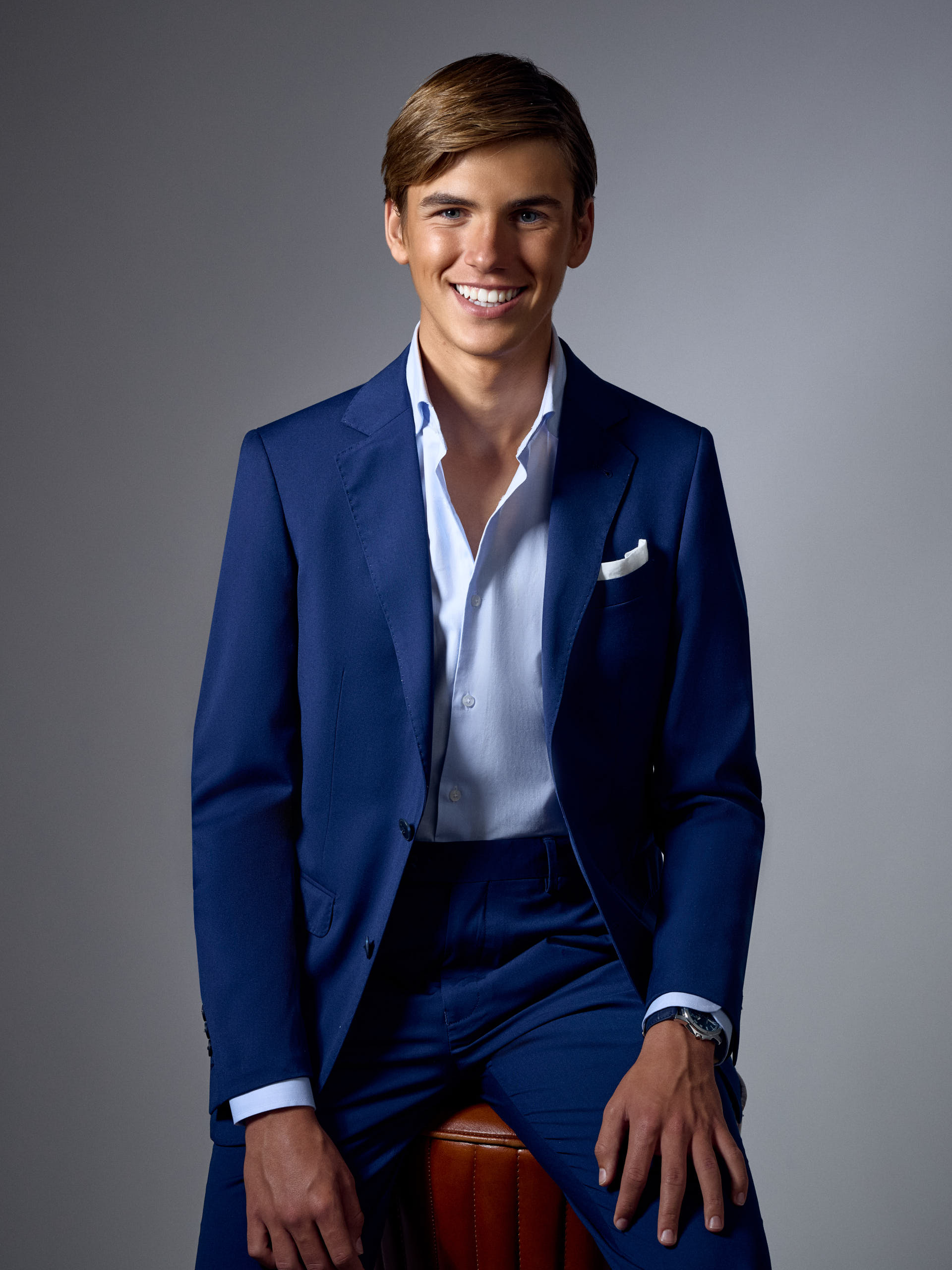 AMERICANA PLAIN KDT AZUL