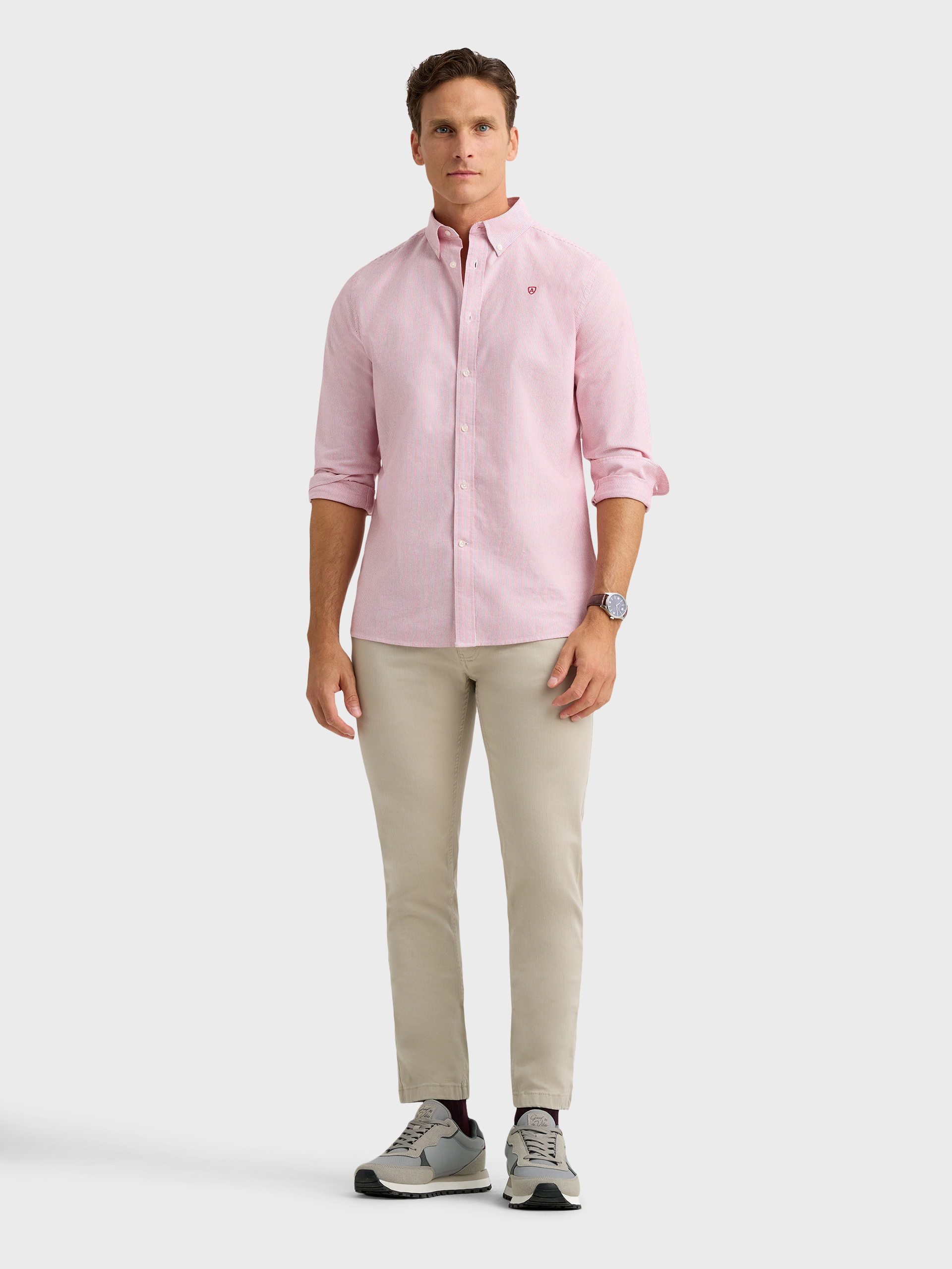 CAMISA OXFORD MIL RAYAS