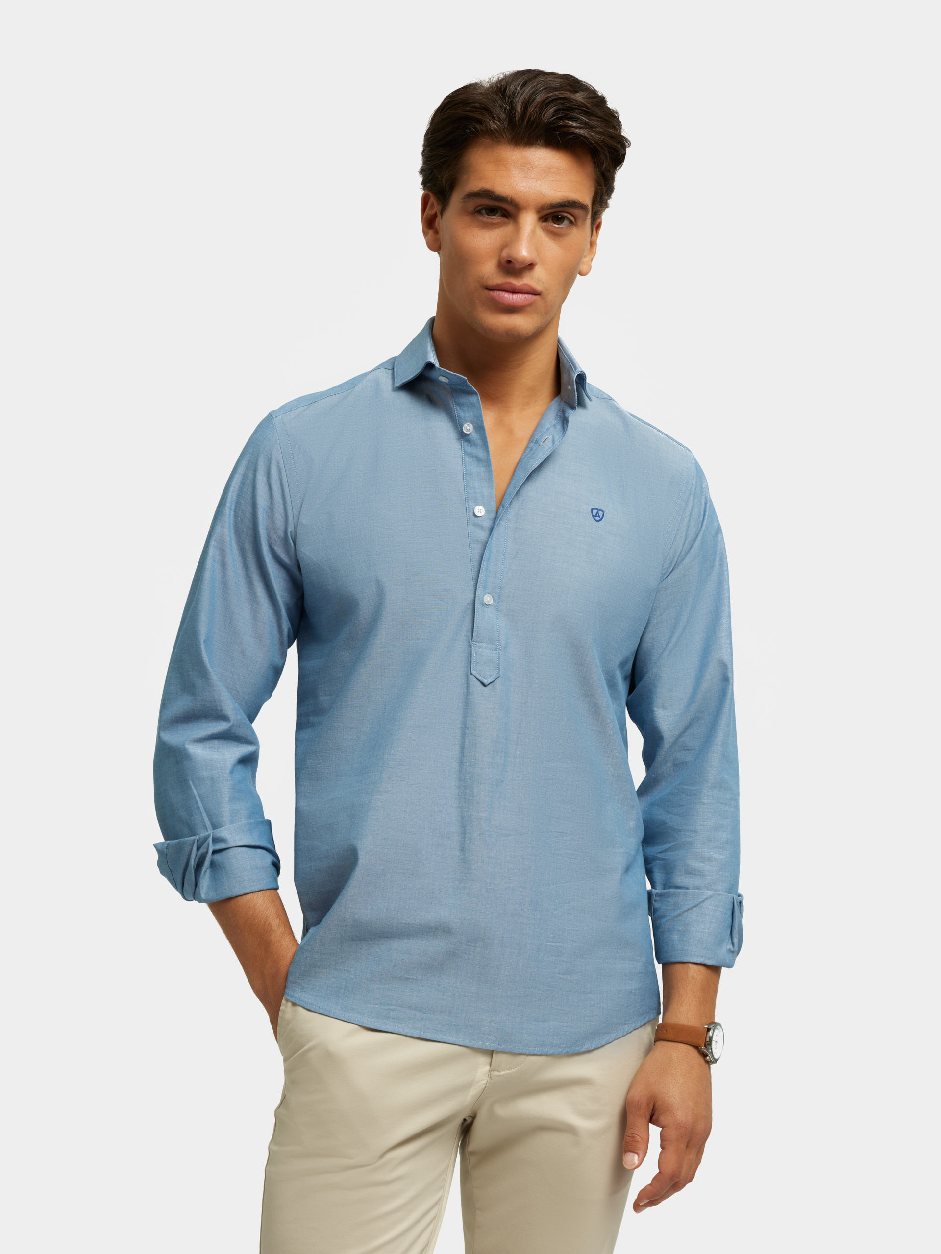 POLERA P. POINT AZUL