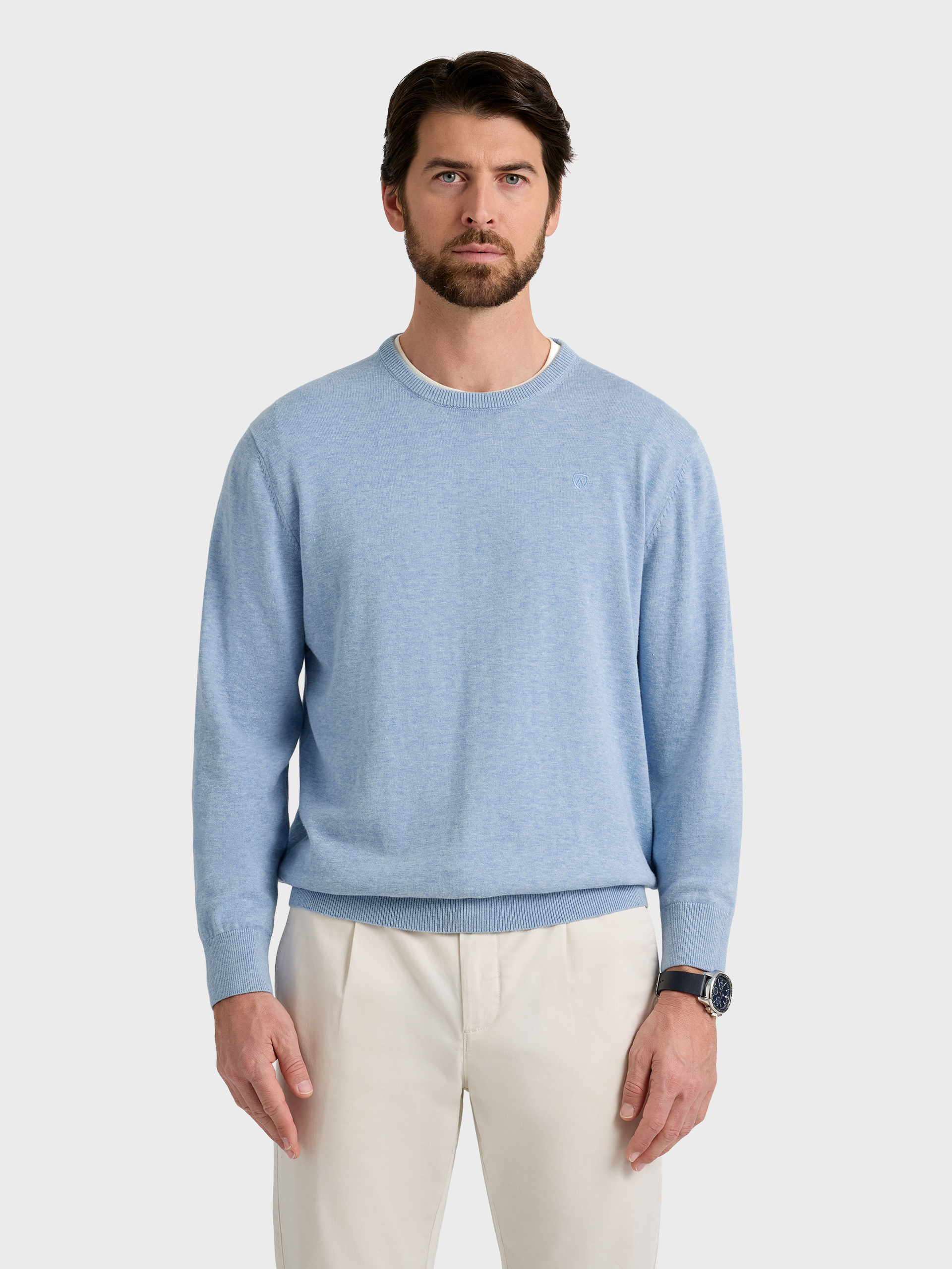 JERSEY ROUND NECK TRENDY CELESTE