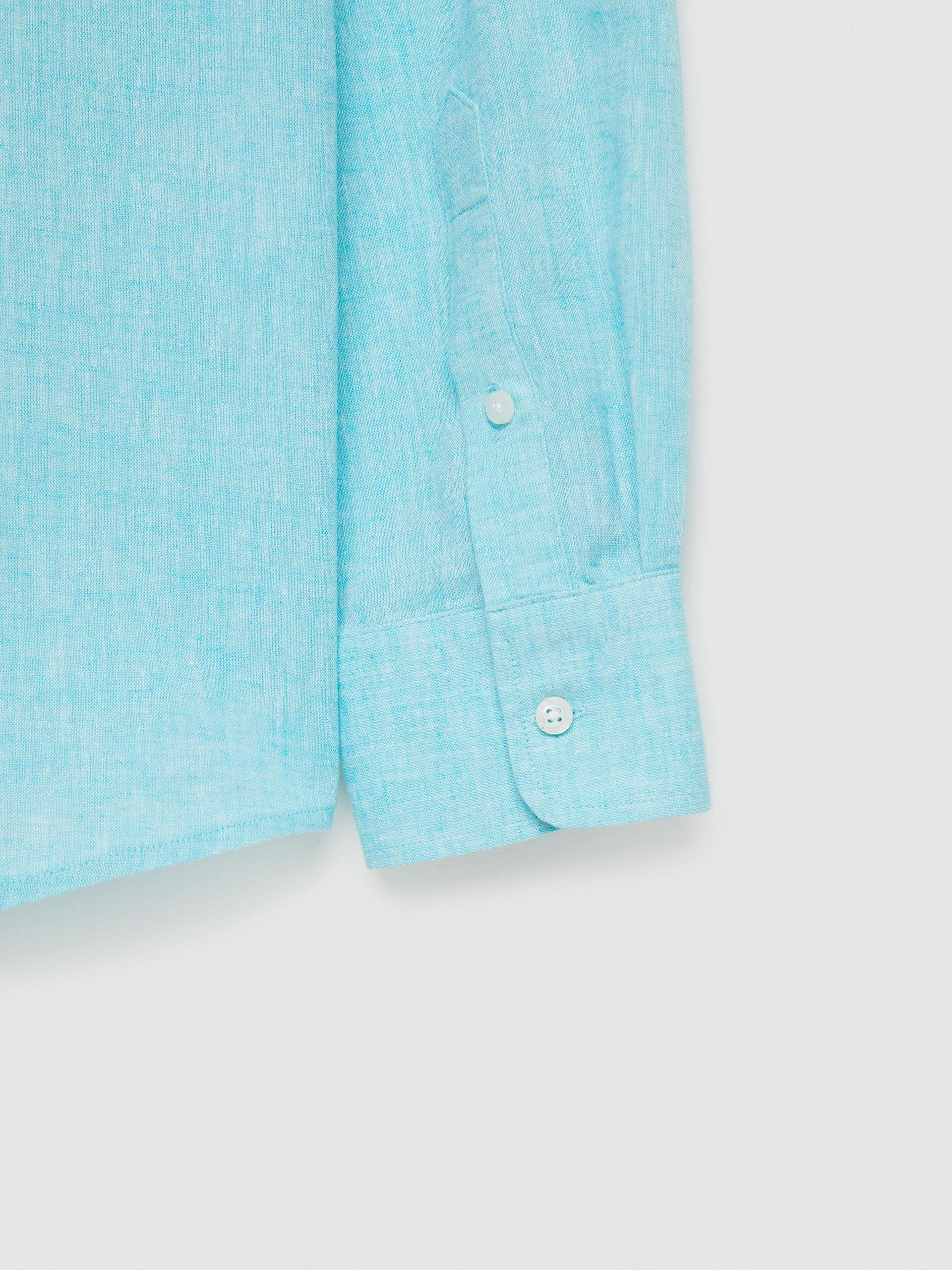 CAMISA LINO C. BOTON