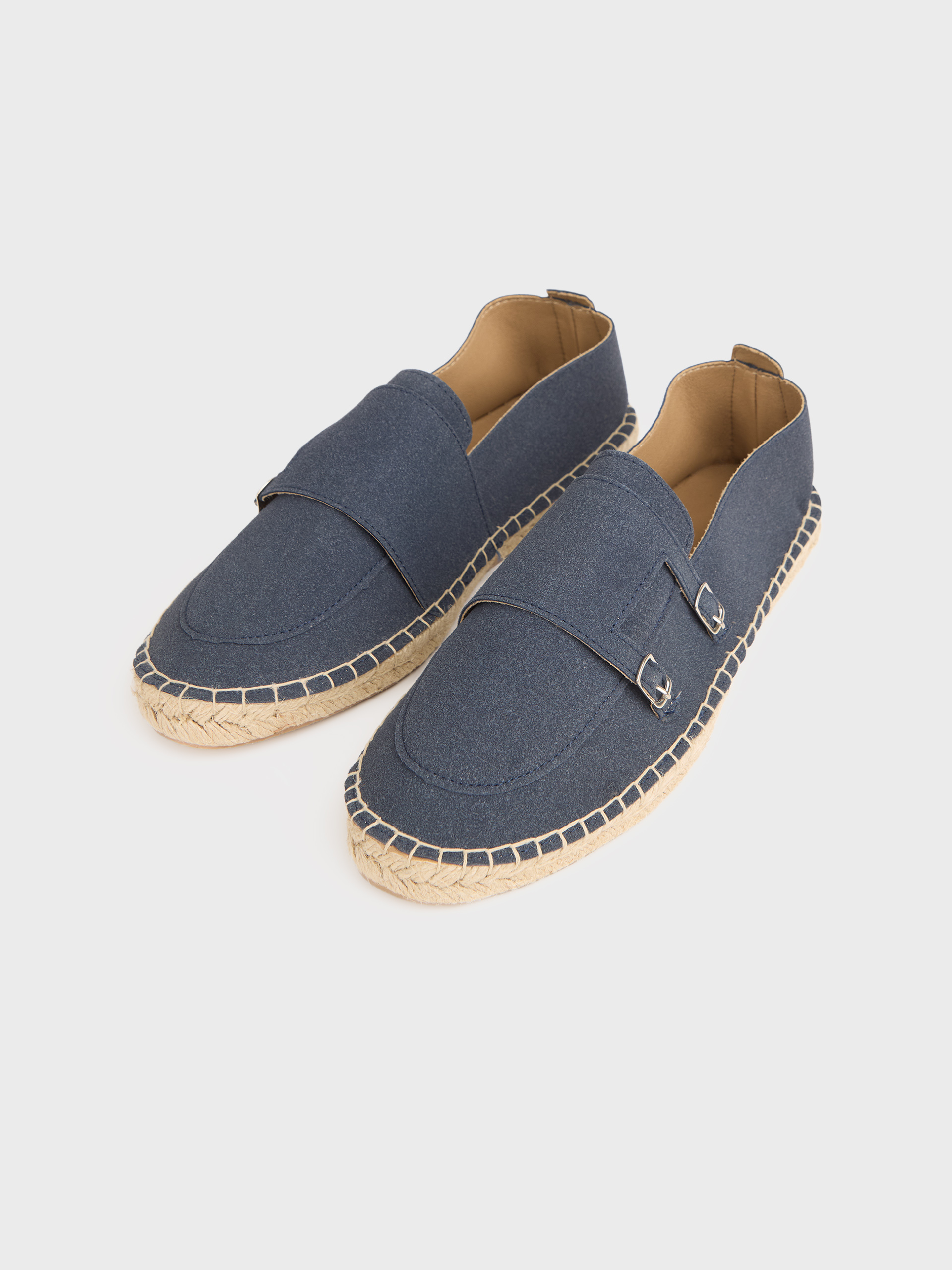 ESPADRILLES HEBILLAS AZUL MARINO