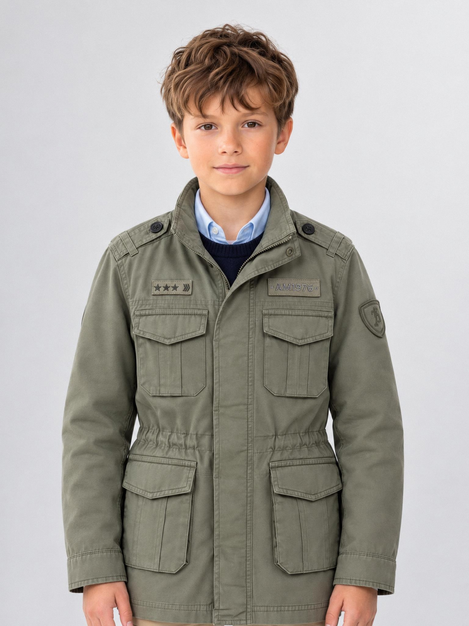 SAHARIANA MILITARY KIDS VERDE