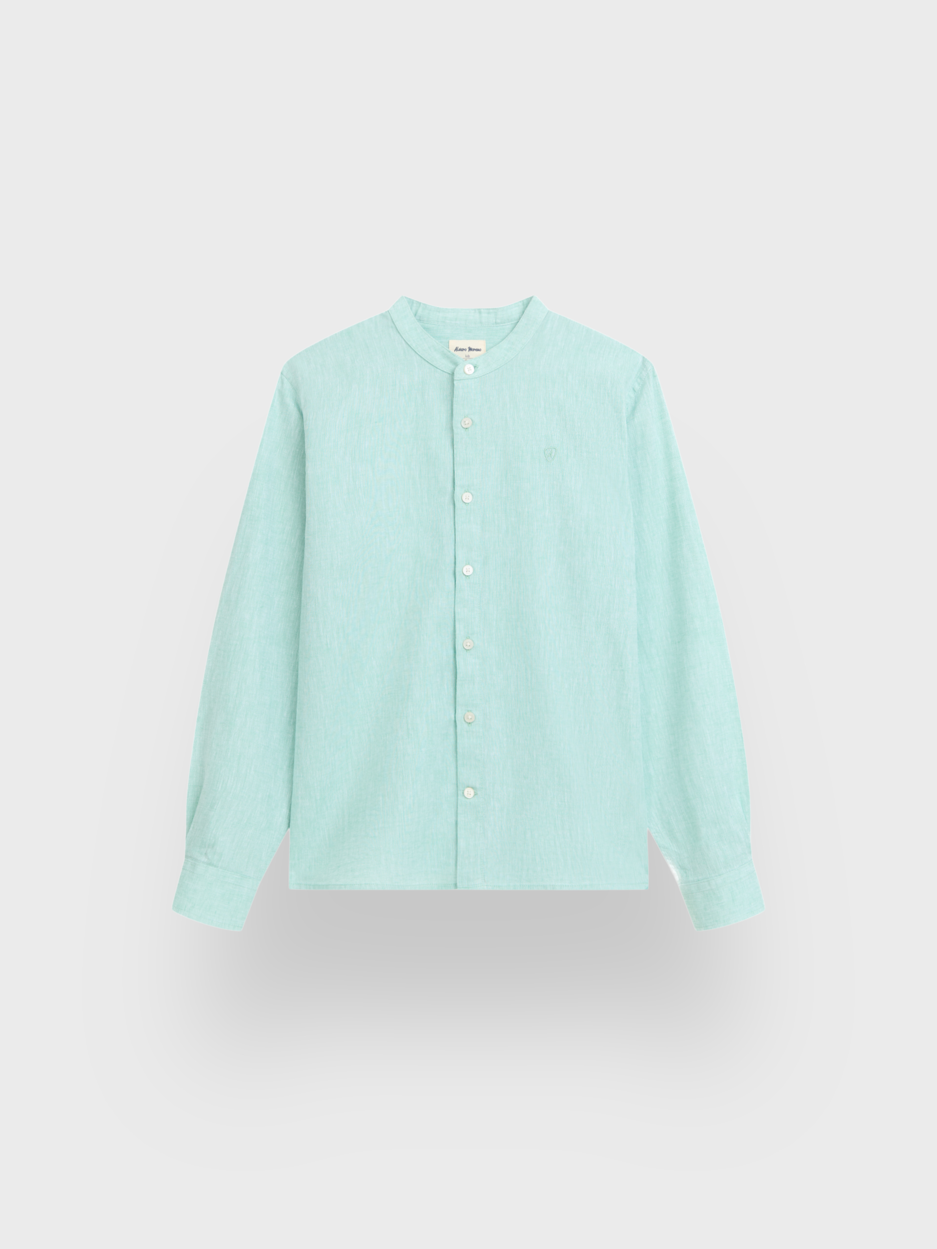 CAMISA LINO MAO KIDS VERDE