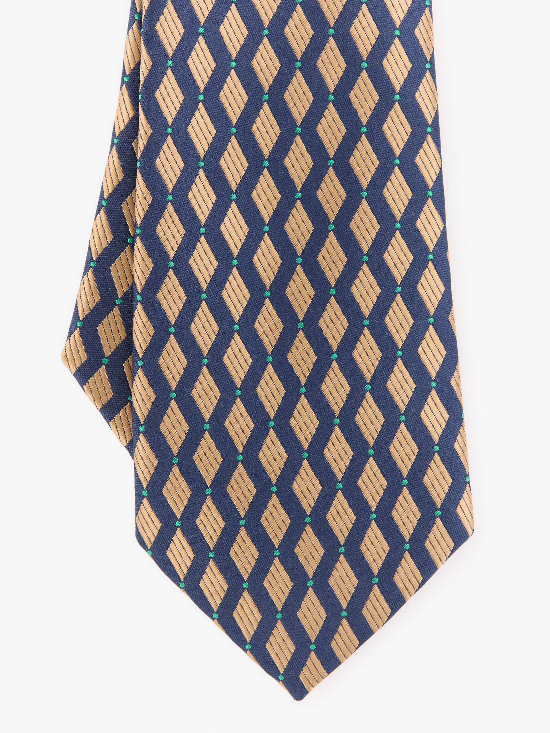 CORBATA JACQUARD MF CAMEL