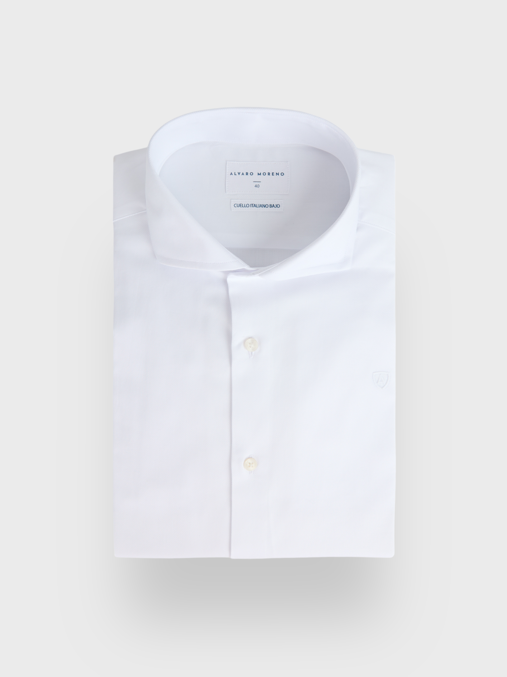 CAMISA VESTIR PANAMA BLANCO