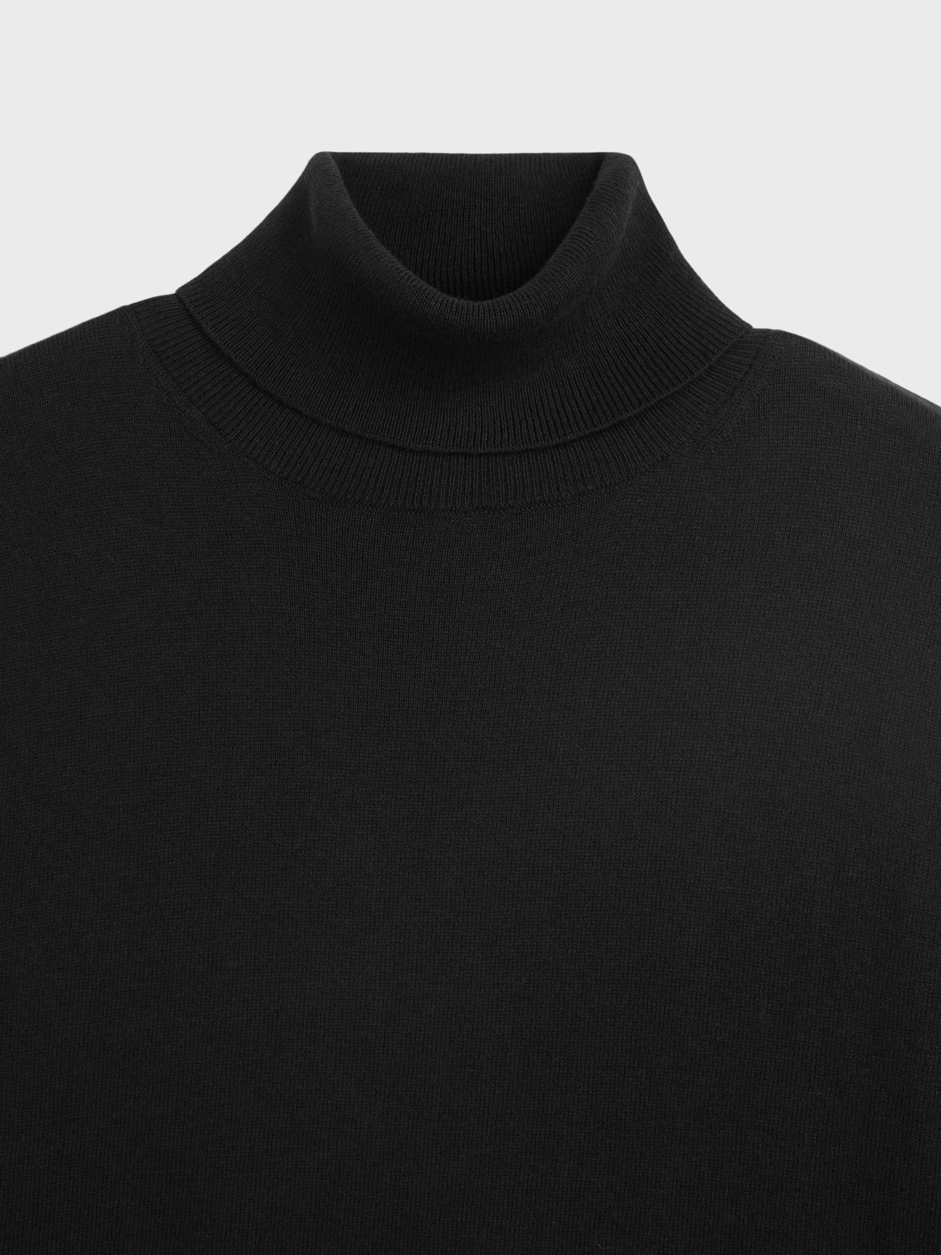 JERSEY ROLL COLLAR