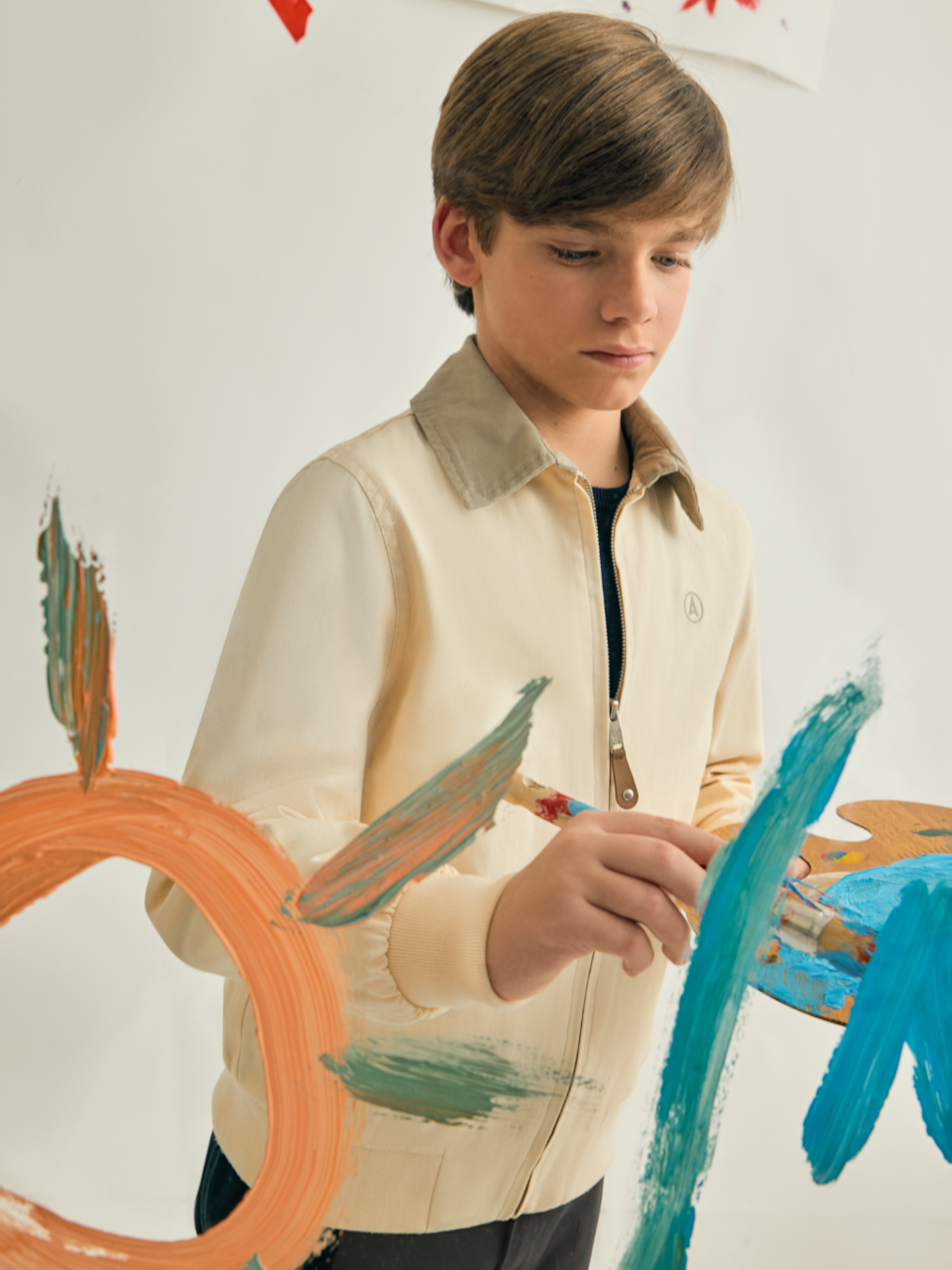 CAZADORA COLLINS KIDS CRUDO