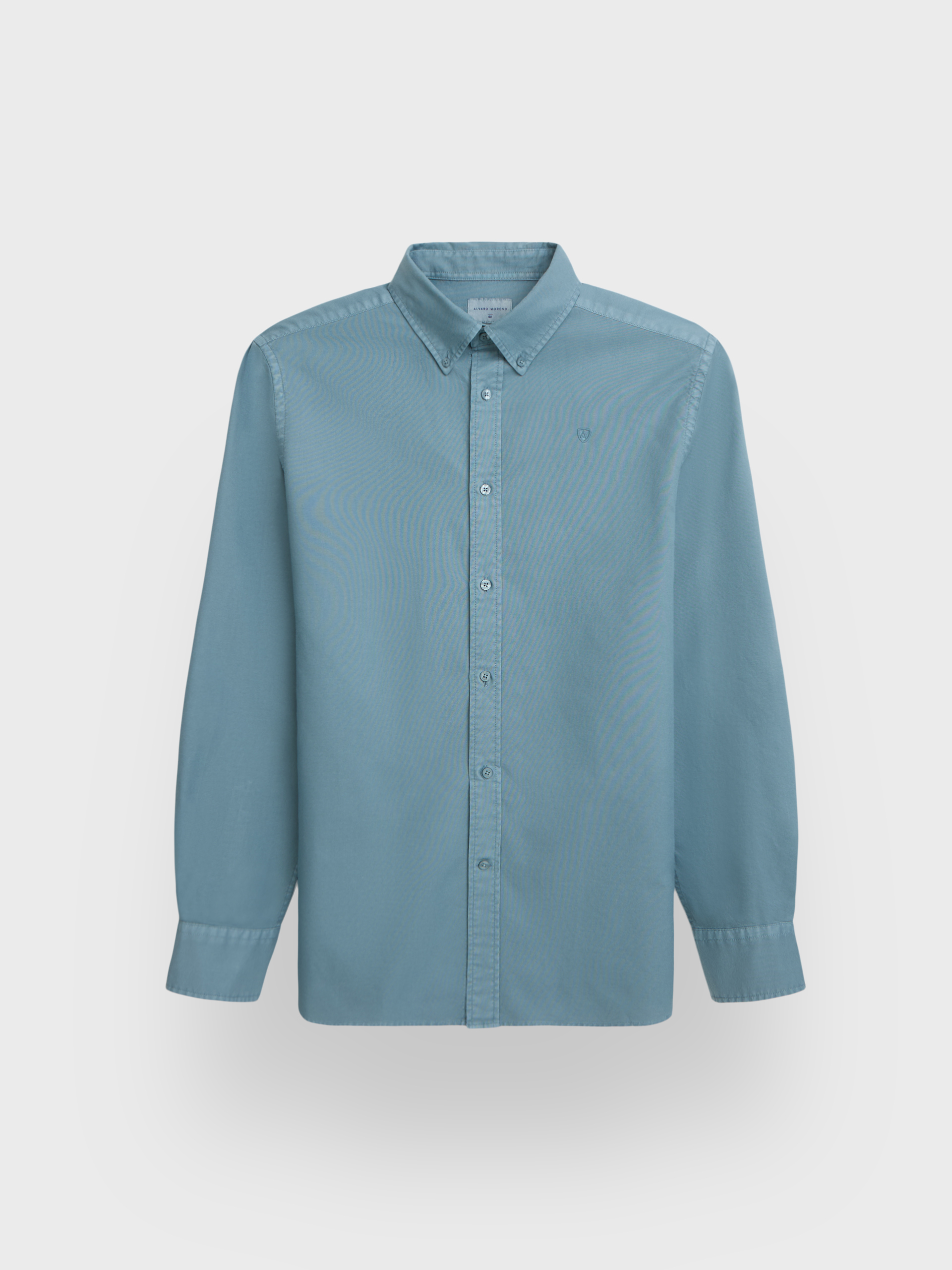 CAMISA OXFORD DYE AZUL