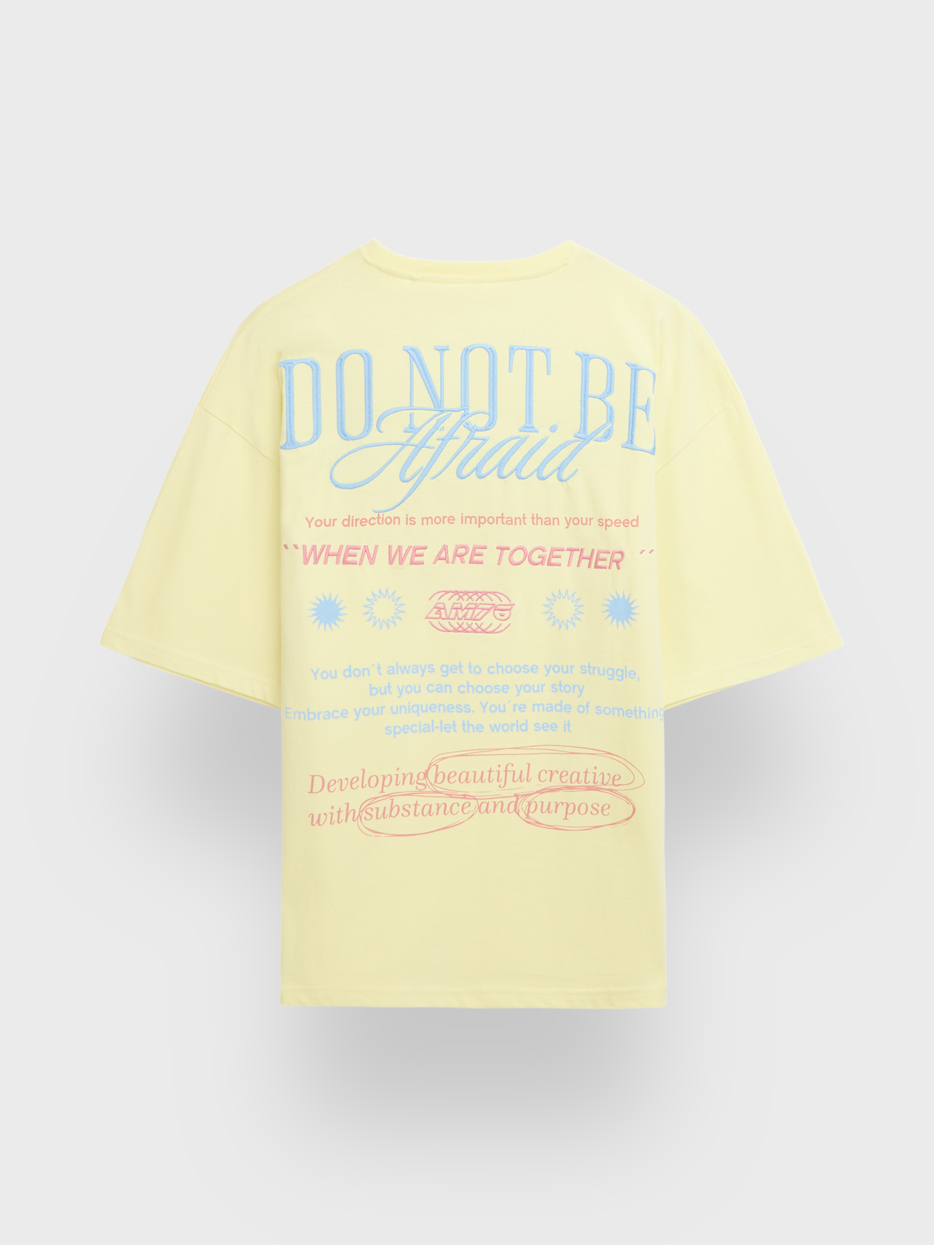 CAMISETA AFRAID