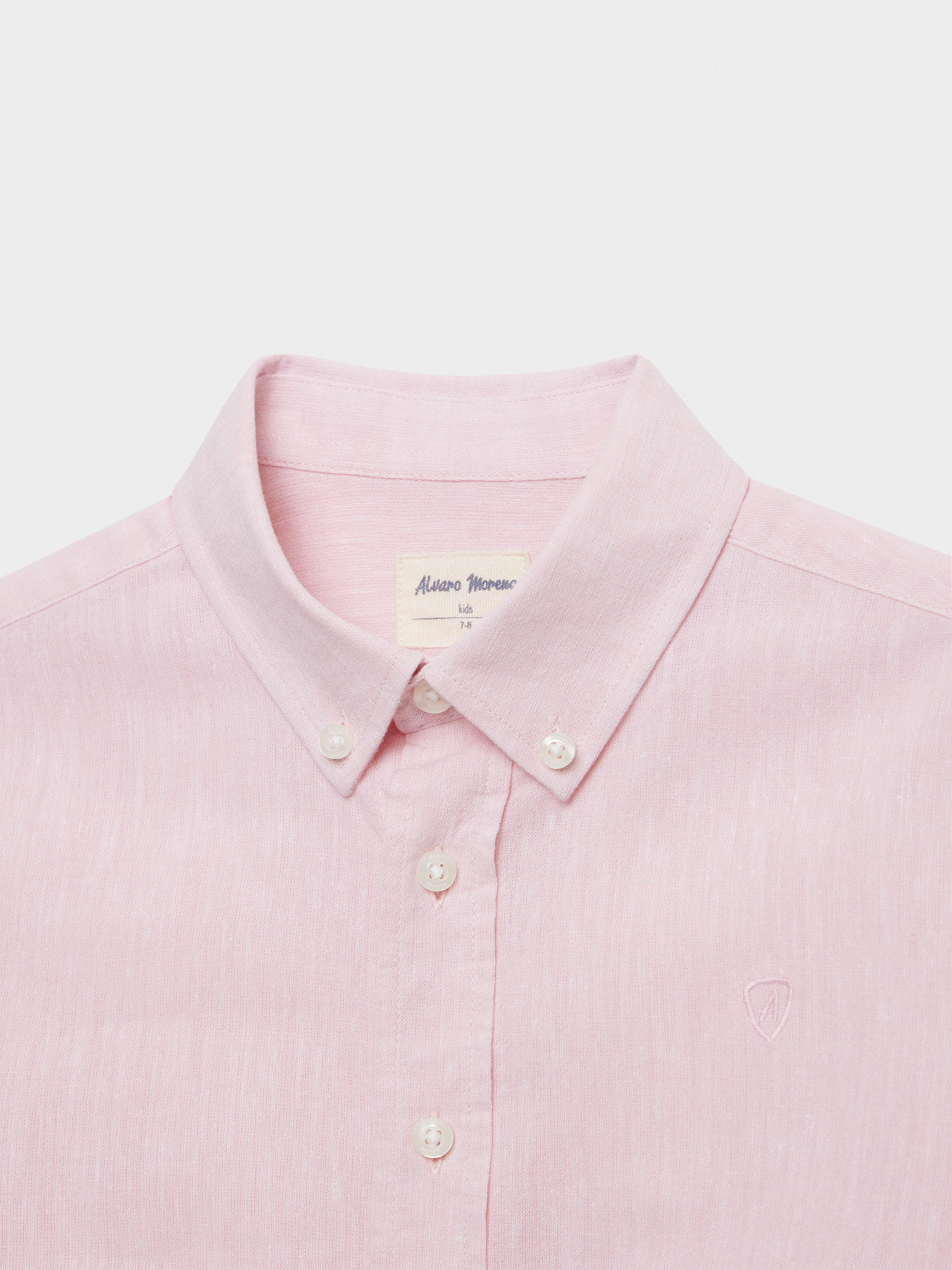 CAMISA LINO C. BOTON KIDS
