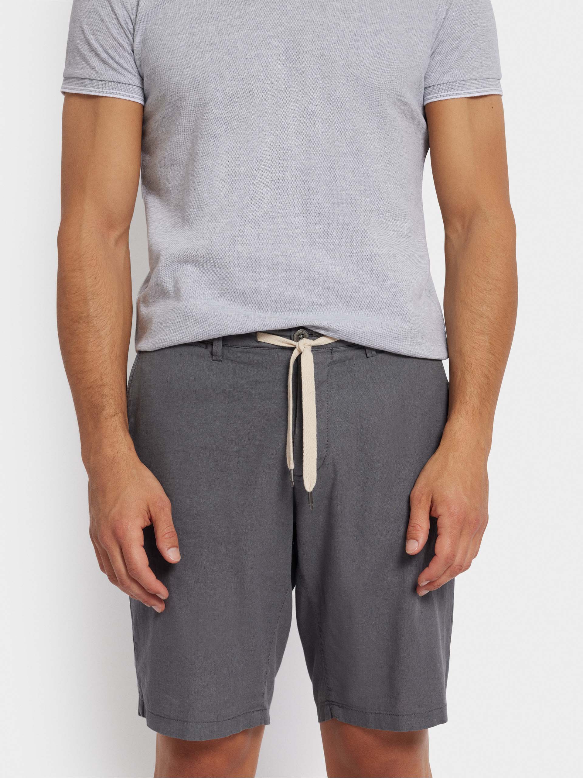 BERMUDA LINO GRIS
