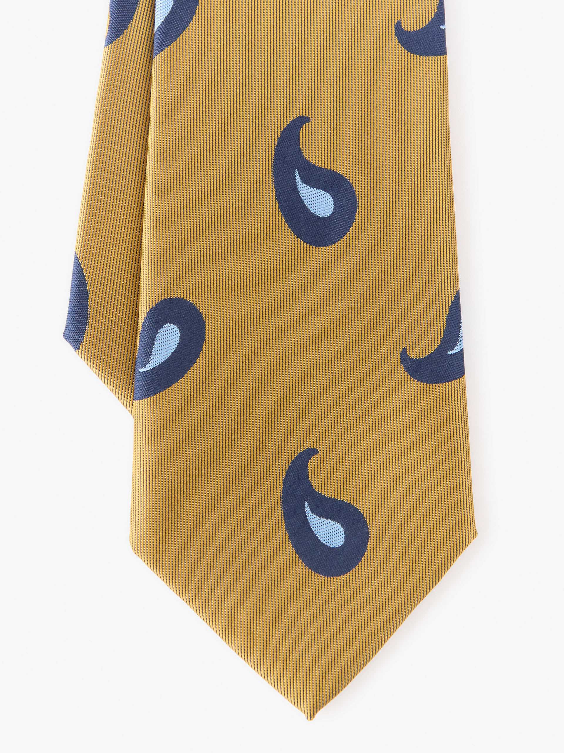 CORBATA JACQUARD MF AMARILLO