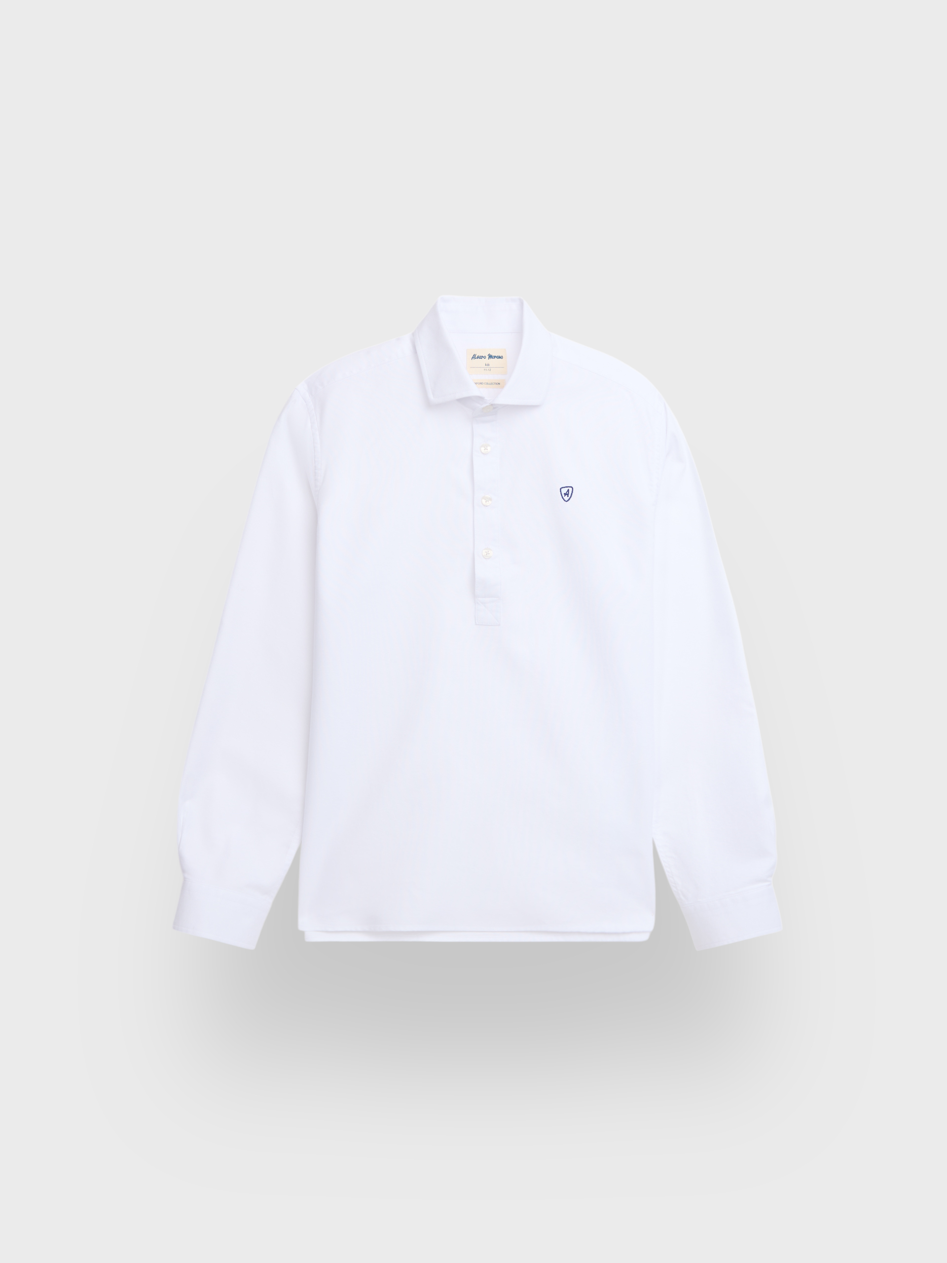 POLERA OXFORD KIDS BLANCO