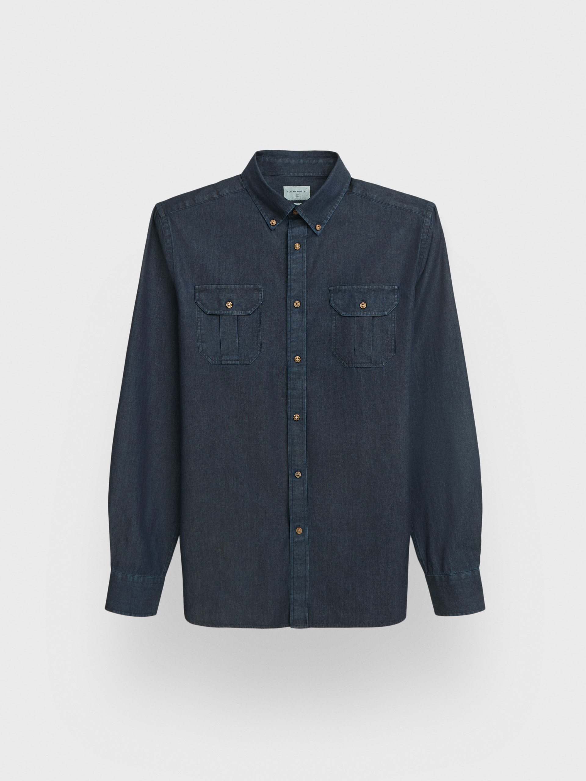 CAMISA DENIM BOLSILLOS