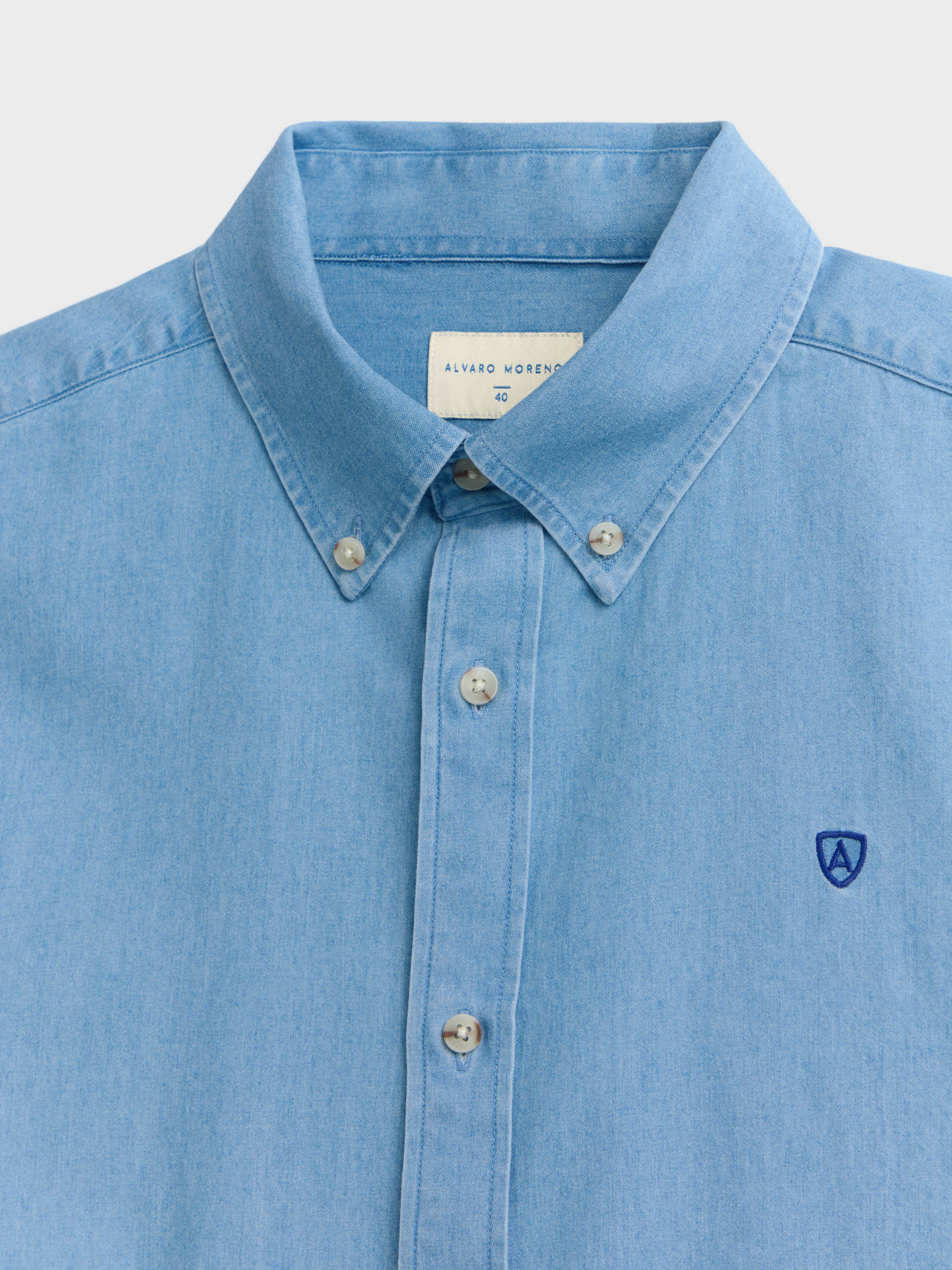 CAMISA DENIM BUTTON DOWN