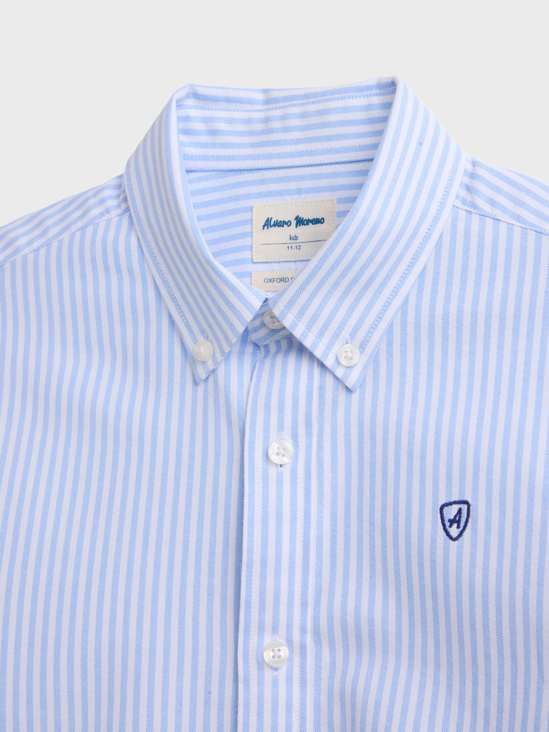 CAMISA OXFORD RAYAS KIDS