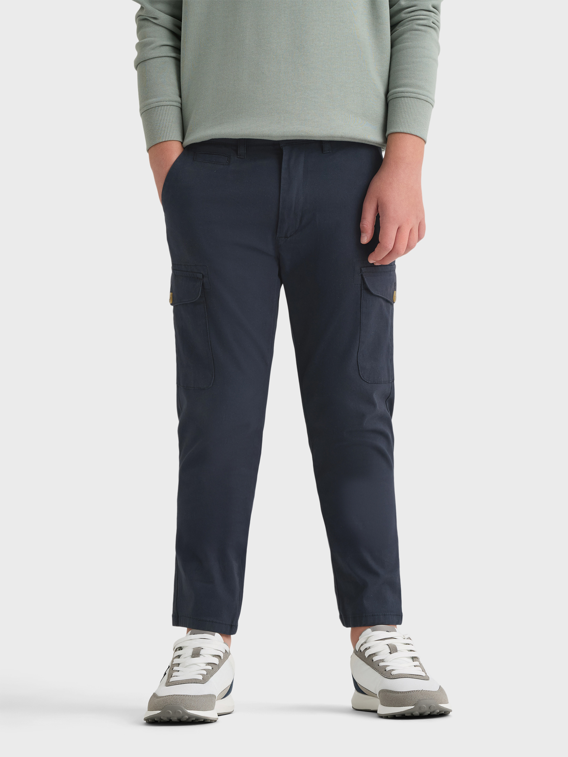 PANTALON BUFALO KIDS AZUL MARINO