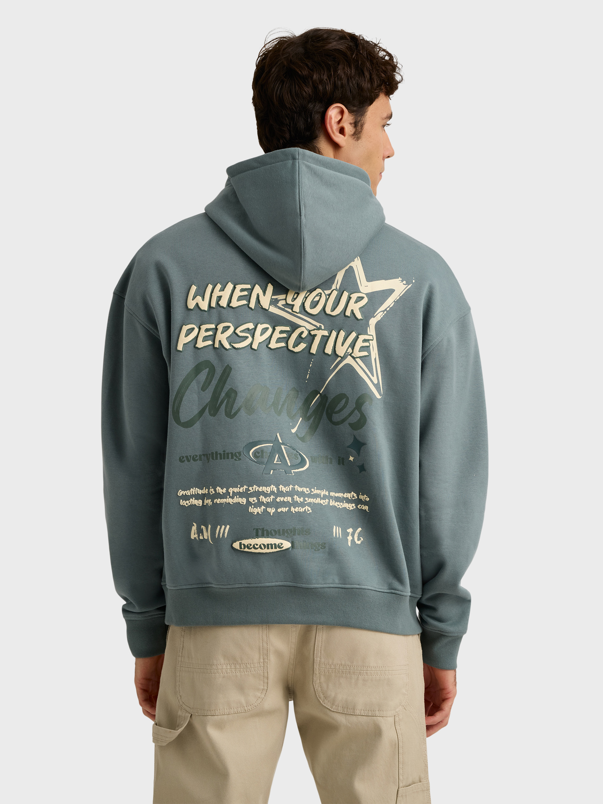 SUDADERA PERSPECTIVE AZUL