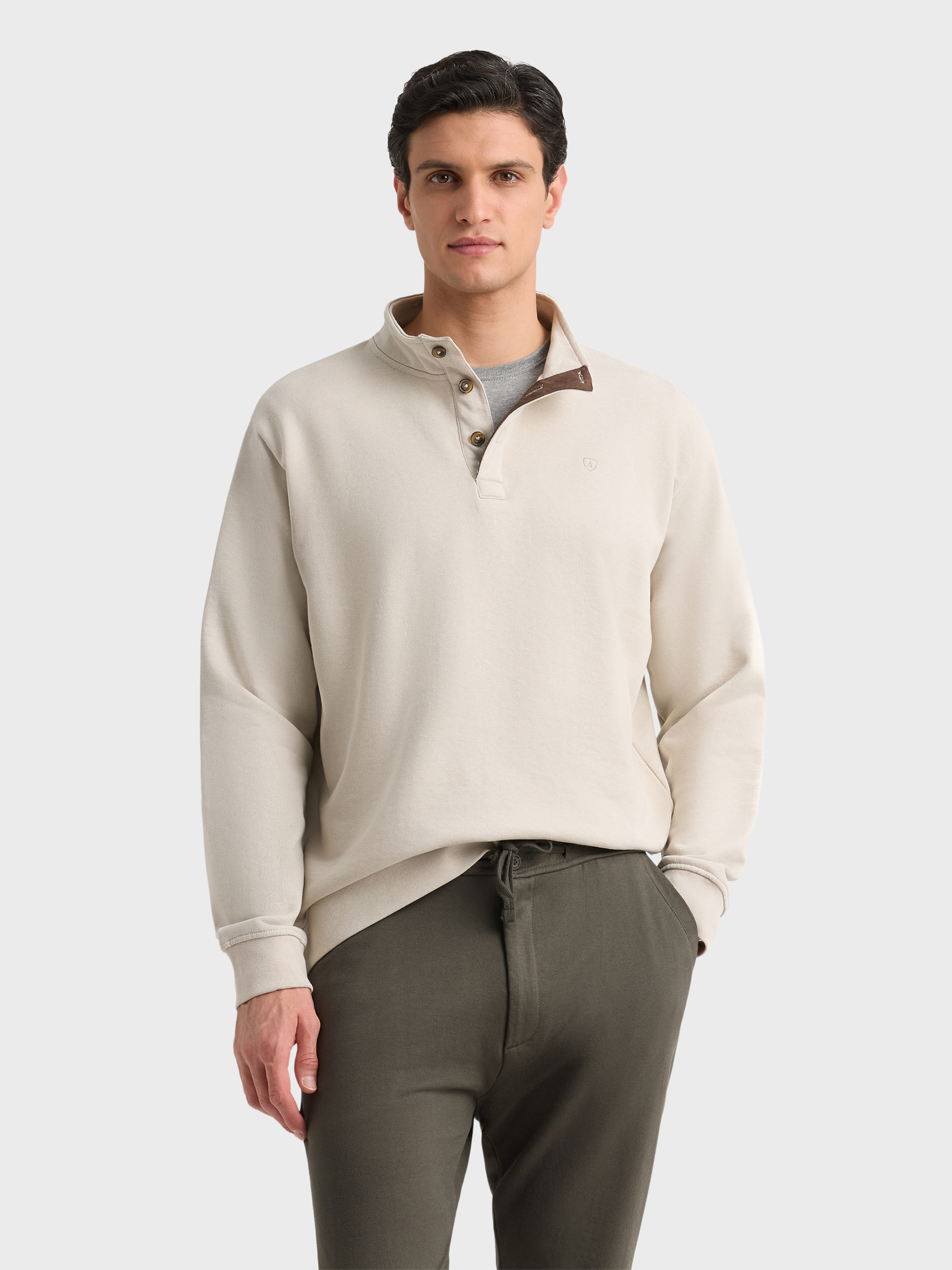 SUDADERA WANDER BEIGE