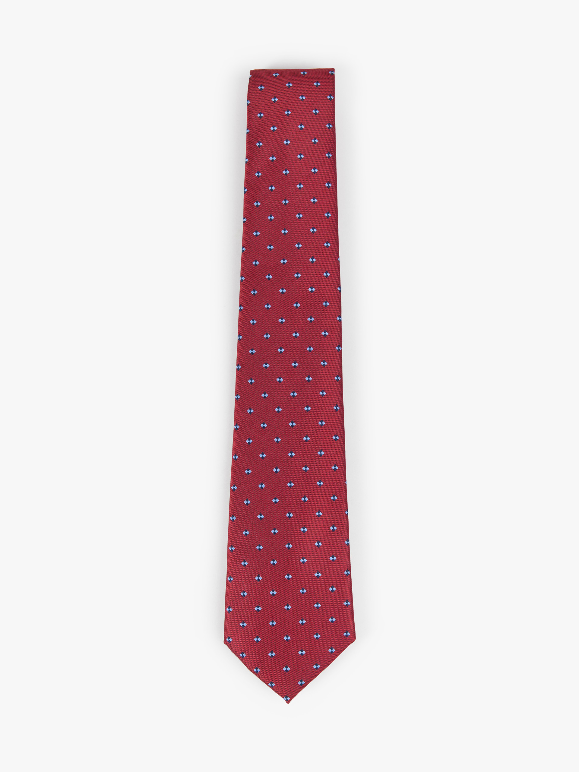 CORBATA JACQUARD MF ROJO