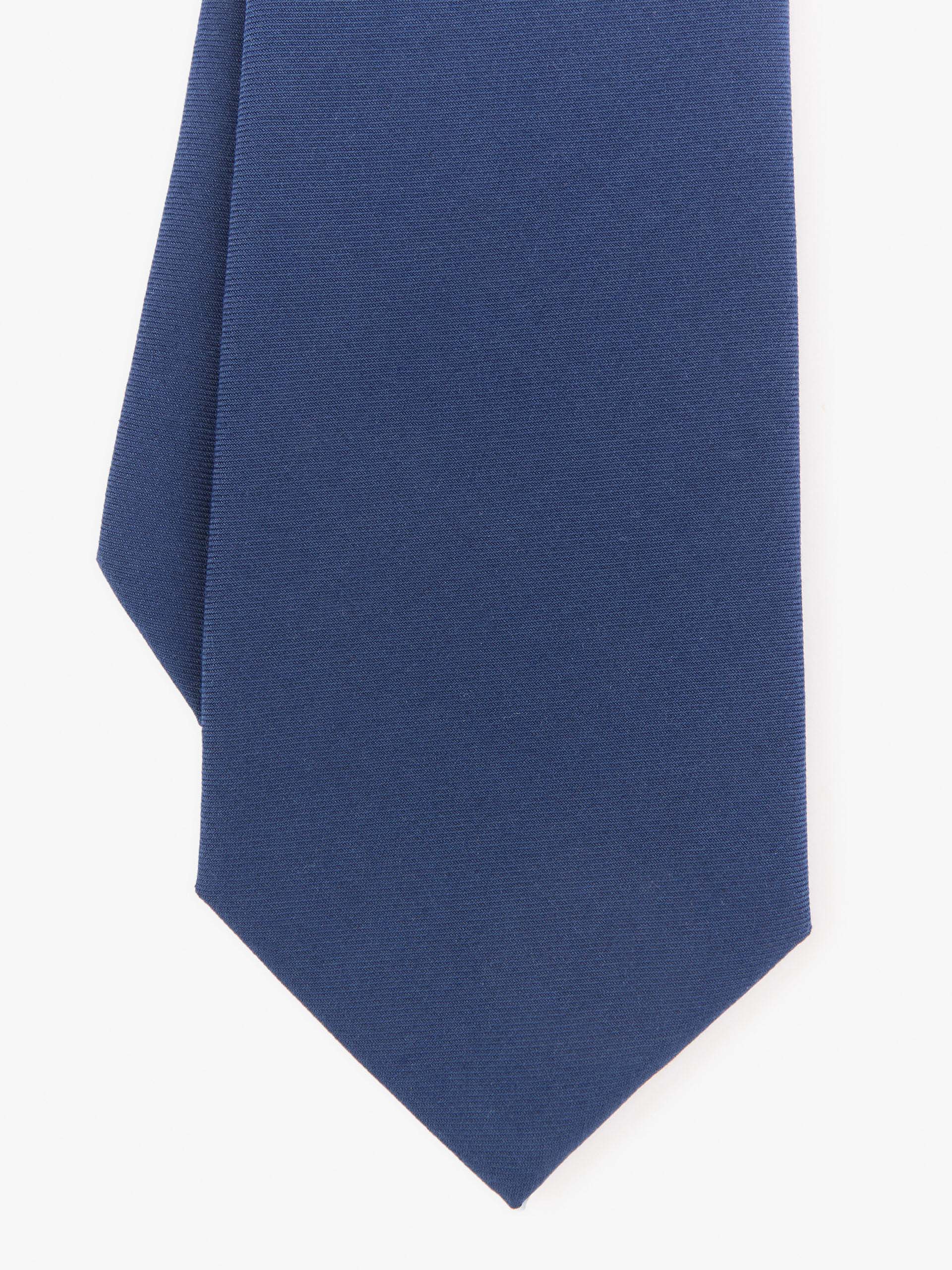 CORBATA LISA MATE AZUL