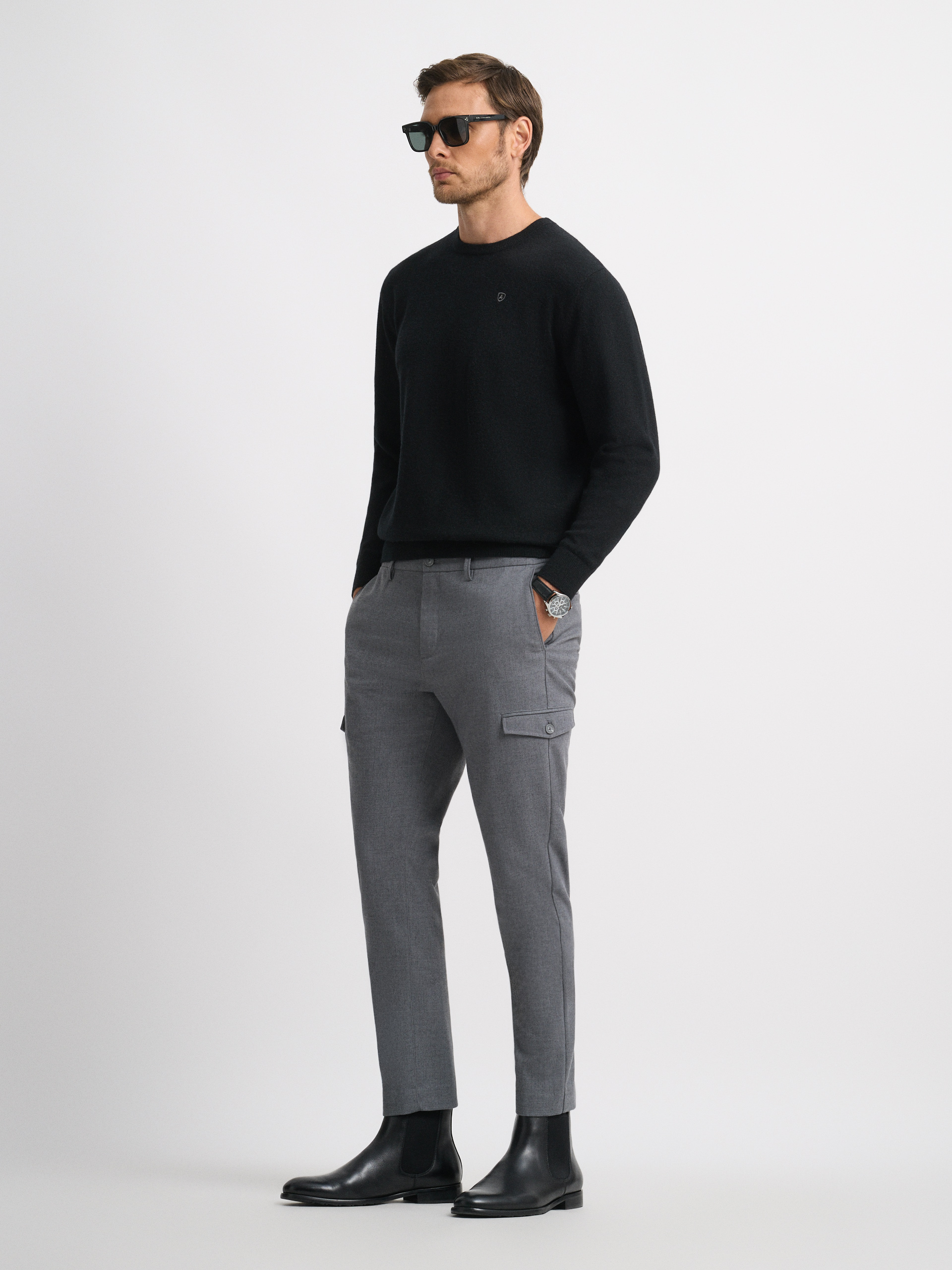 PANTALON CARGO FRANELA