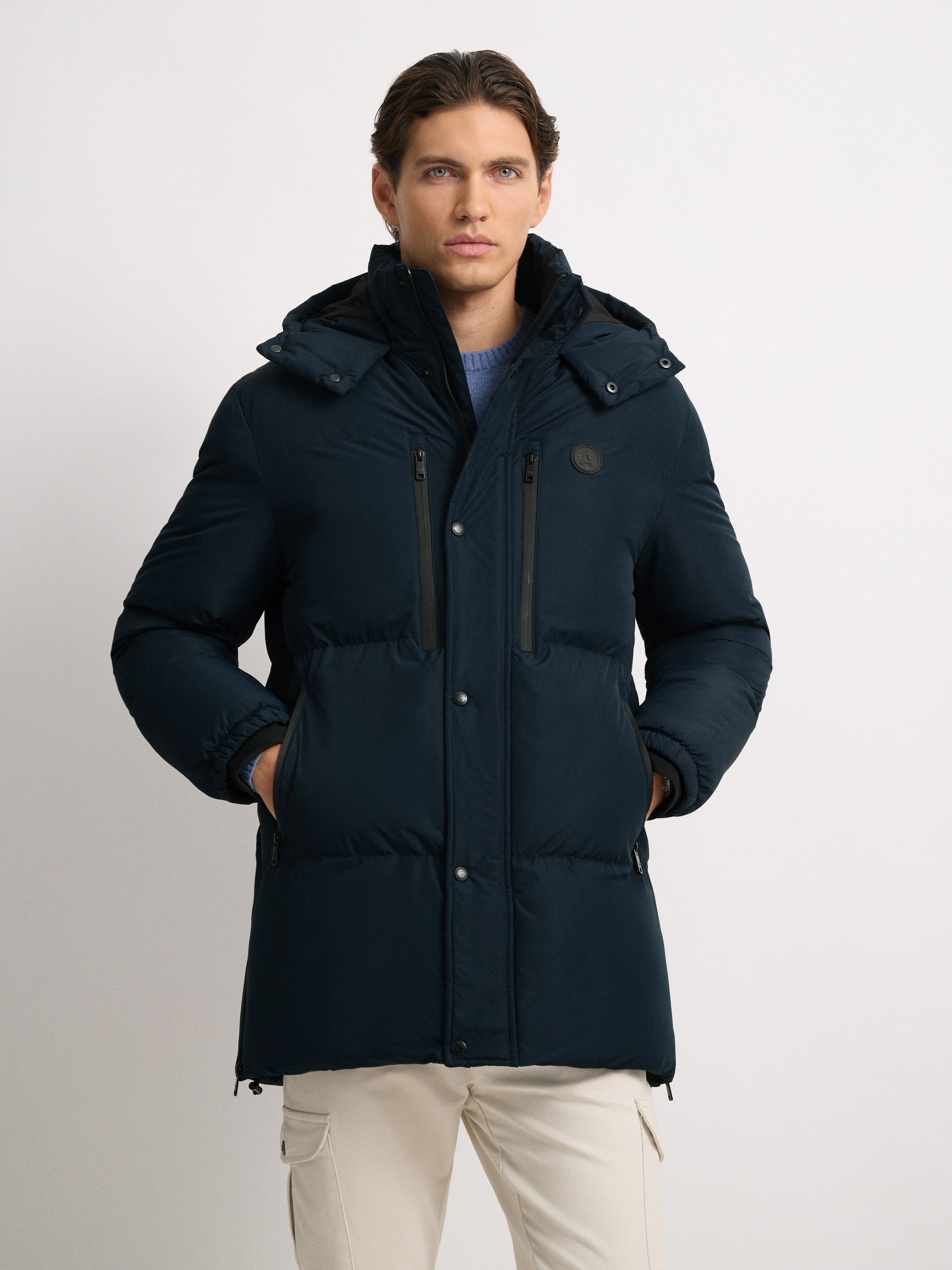 PARKA RUBRICK AZUL MARINO
