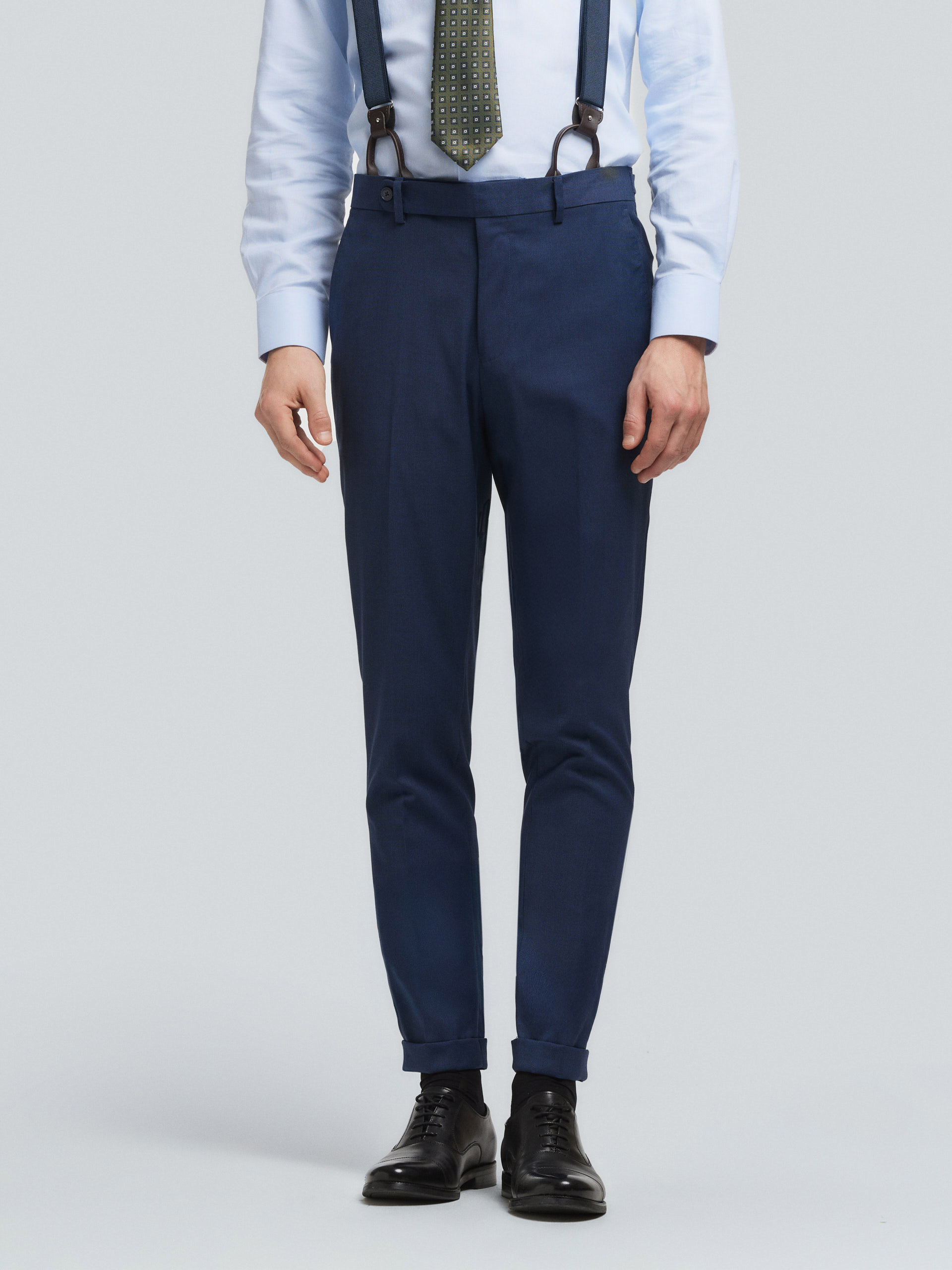 PANTALON NAPOLI STRUCTURE AZUL