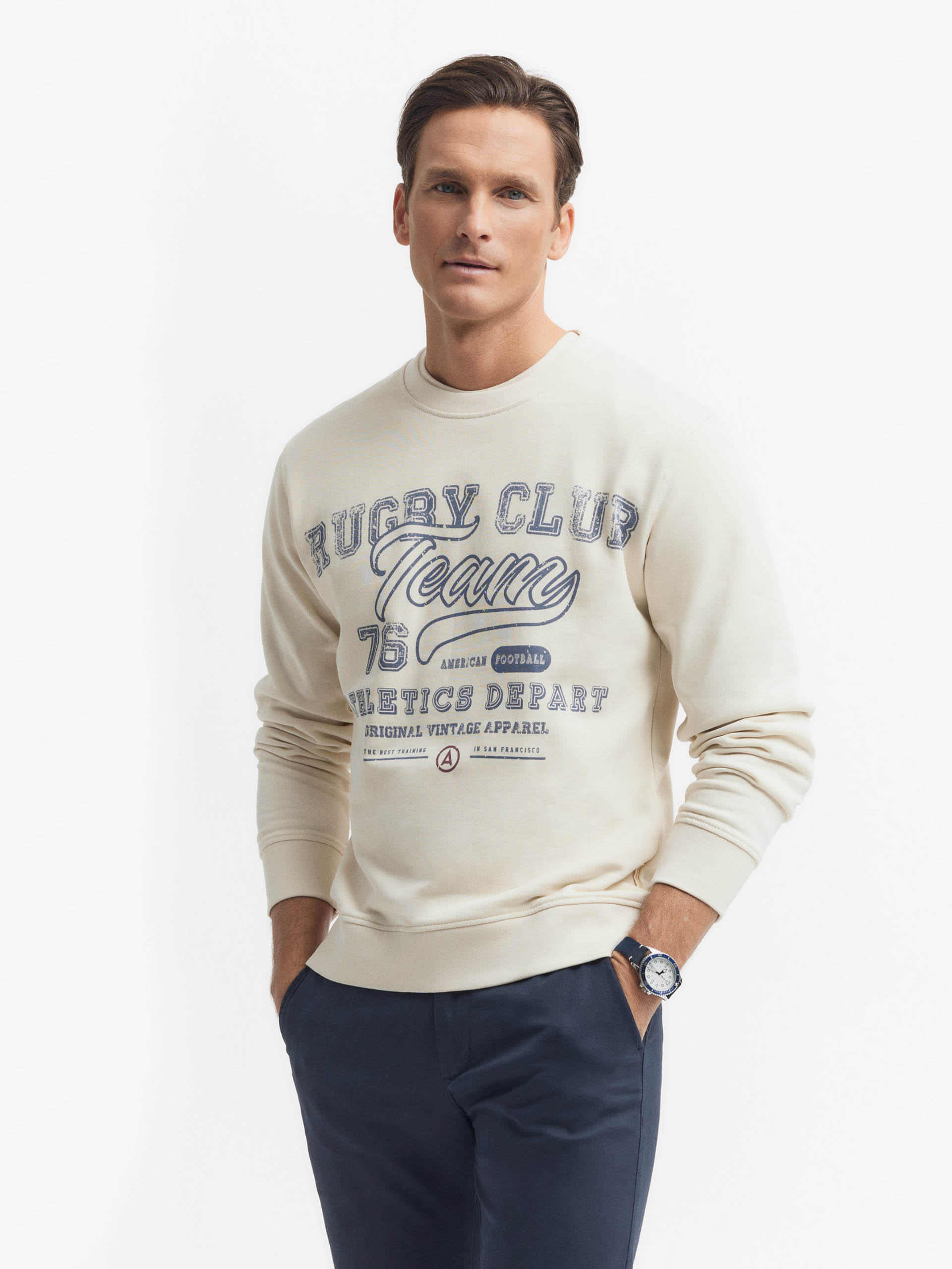 SUDADERA RUGBY CRUDO