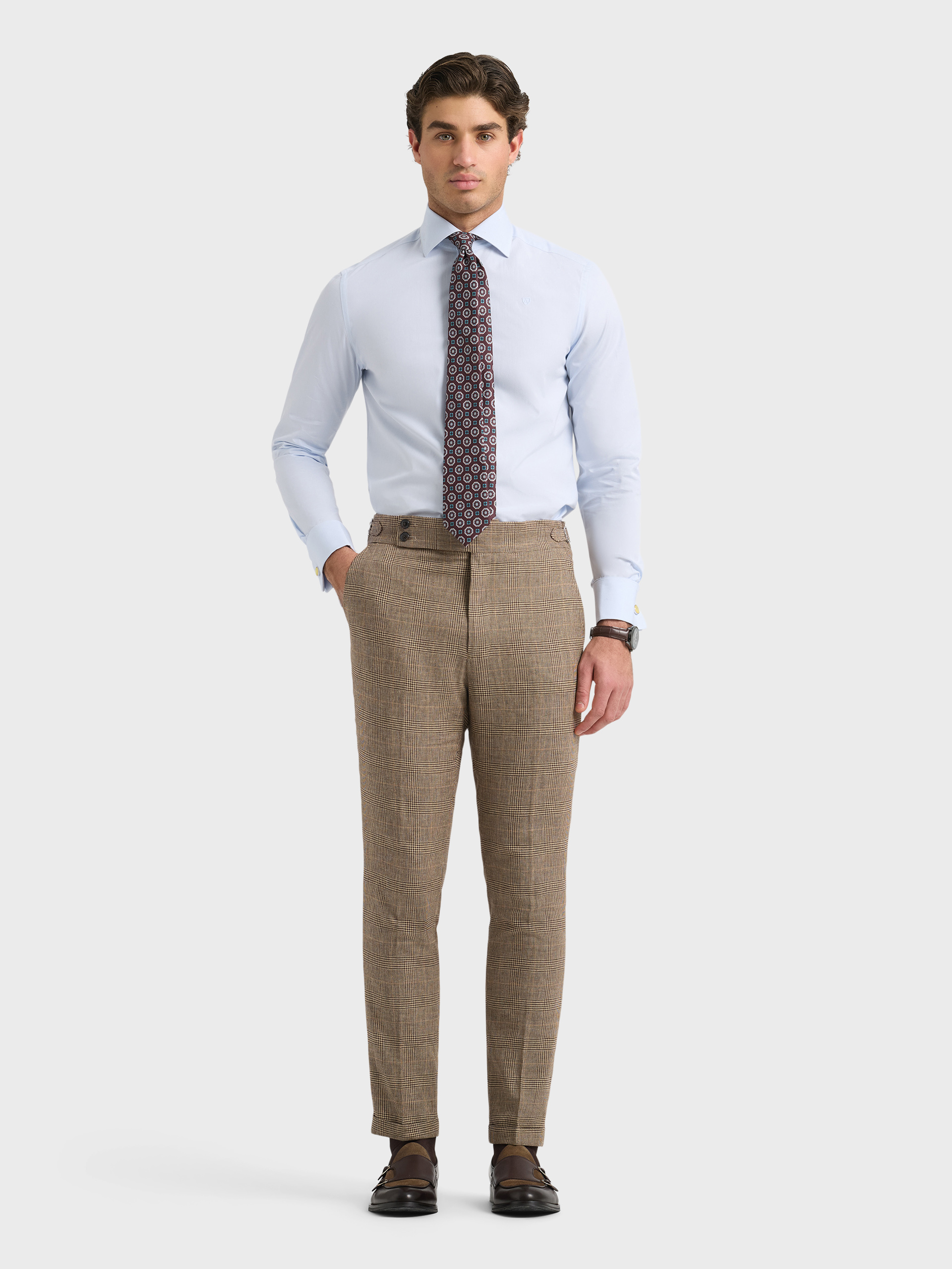 PANTALON CAPOLUNGO GALES LINO