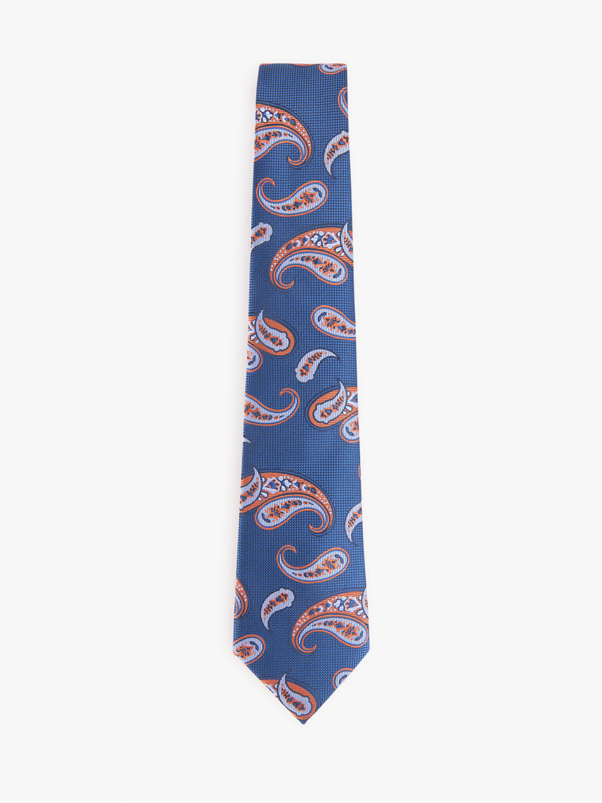 CORBATA JACQUARD MF AZUL