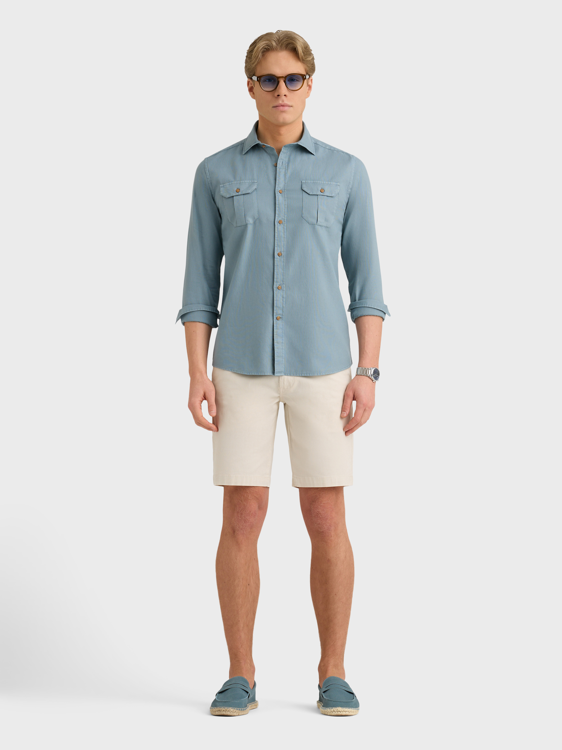 CAMIS PANAMA BOLSILLOS