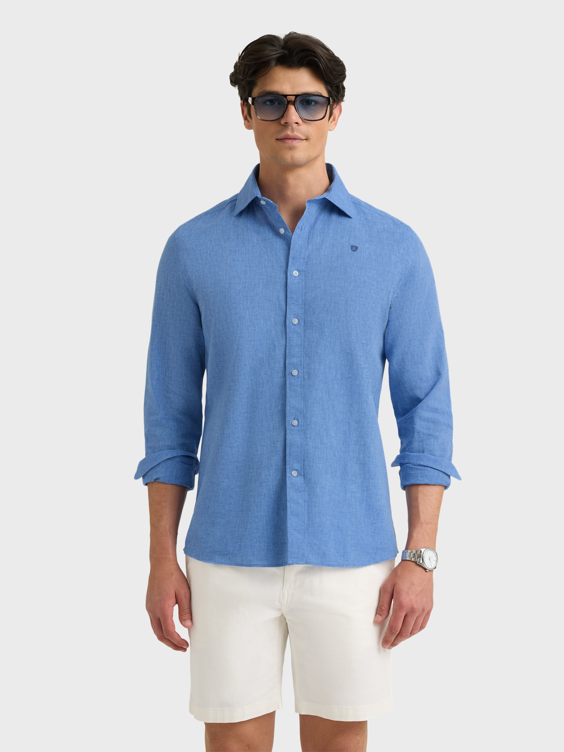CAMISA LINO CHAMBRAY