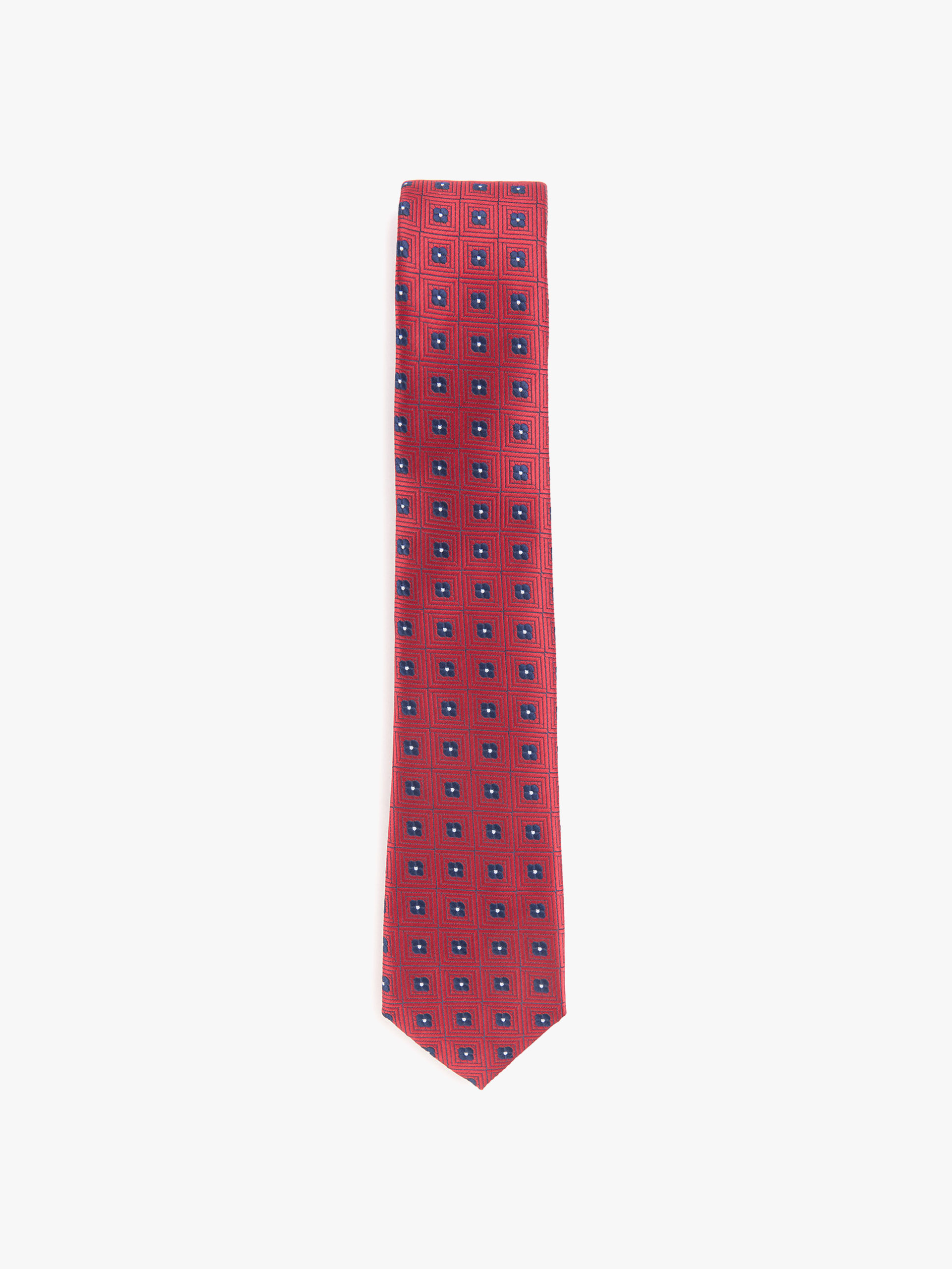 CORBATA JACQUARD MF KIDS ROJO